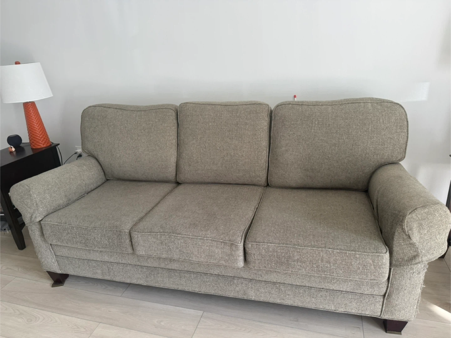 Comfortable Three-Seat Sofa