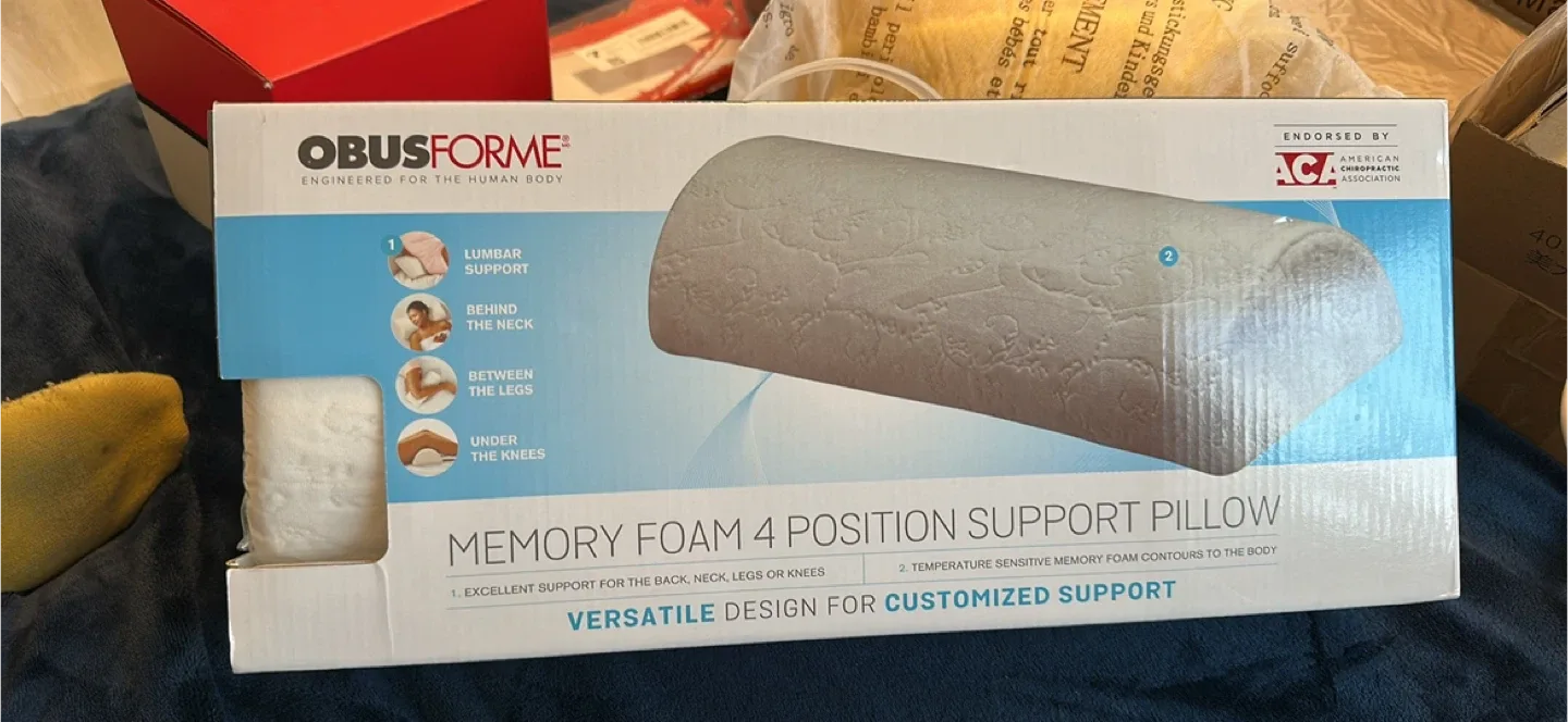 ObusForme Memory Foam 4-Position Support Pillow image indicator(3)