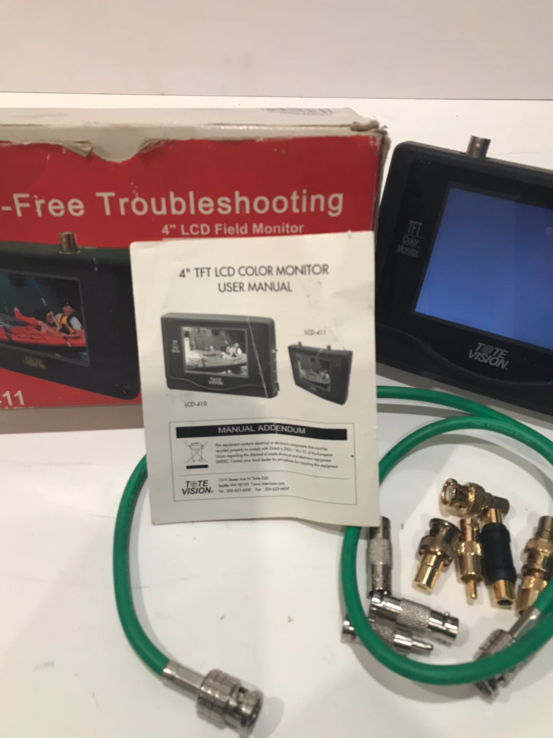Tote Vision LCD-411 4" LCD Field Monitor