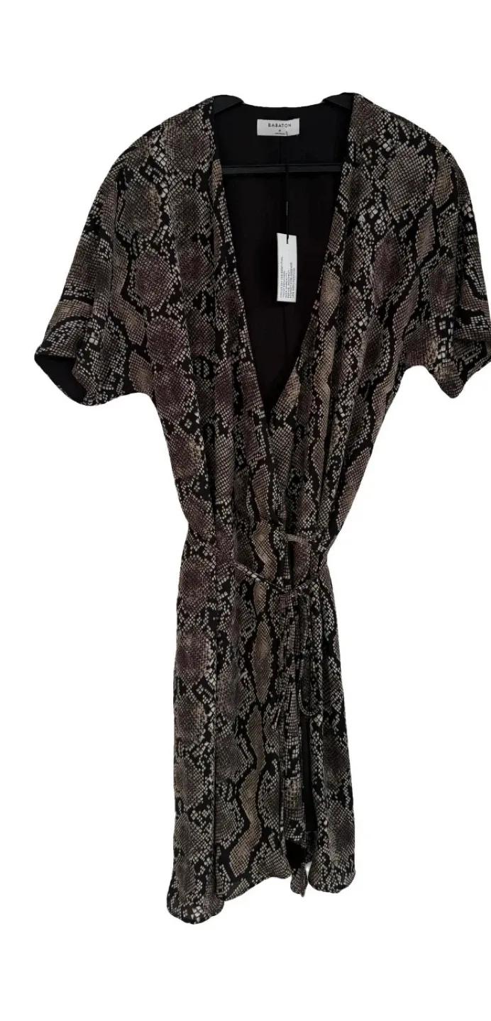 NEW Babaton Snakeskin Print Dress - Size M thumbnail
