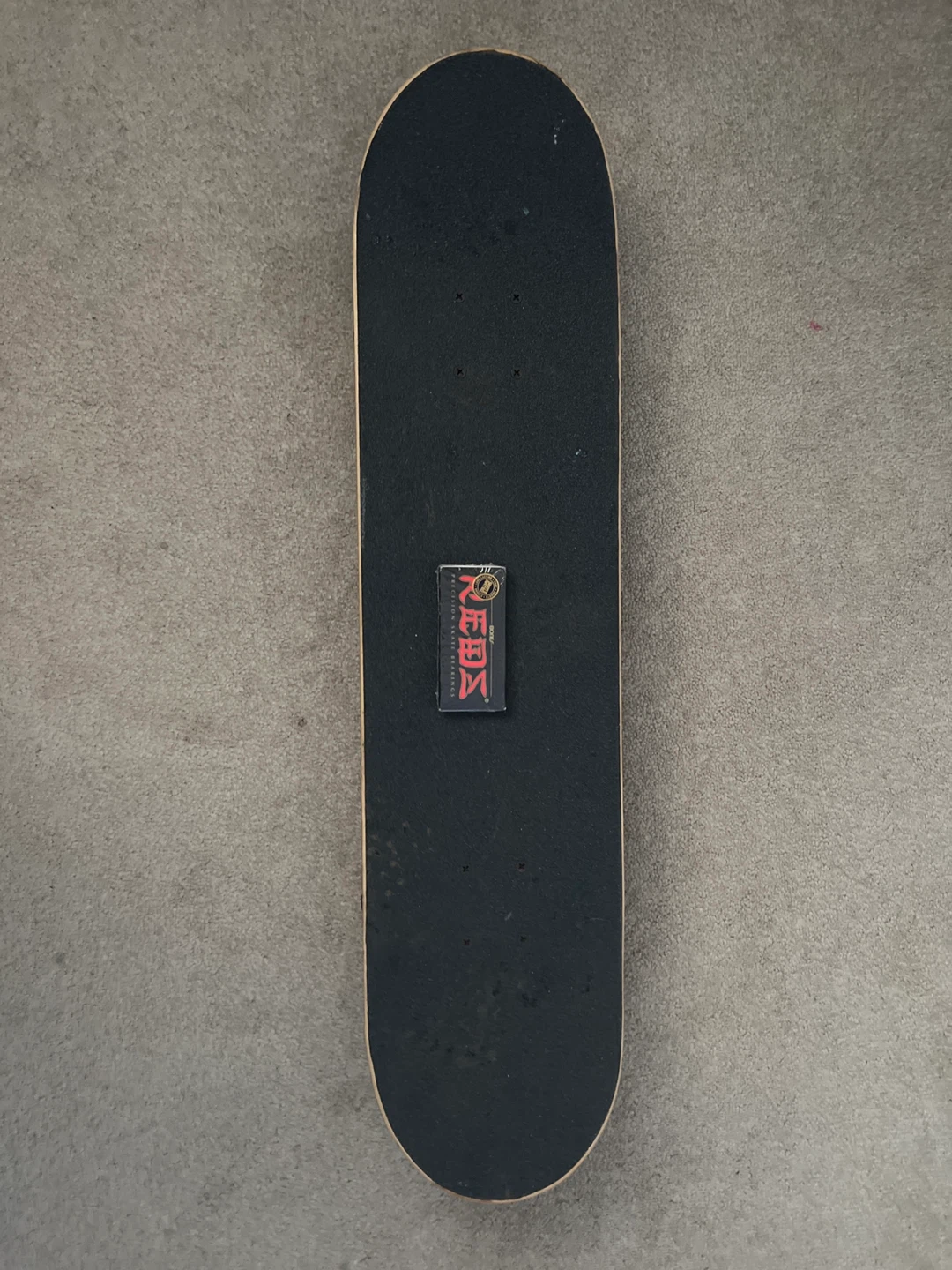 Skateboard with extra bearings