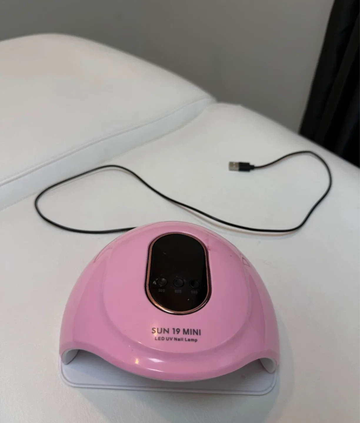 SUN 19 MINI LED UV Nail Lamp image indicator(2)