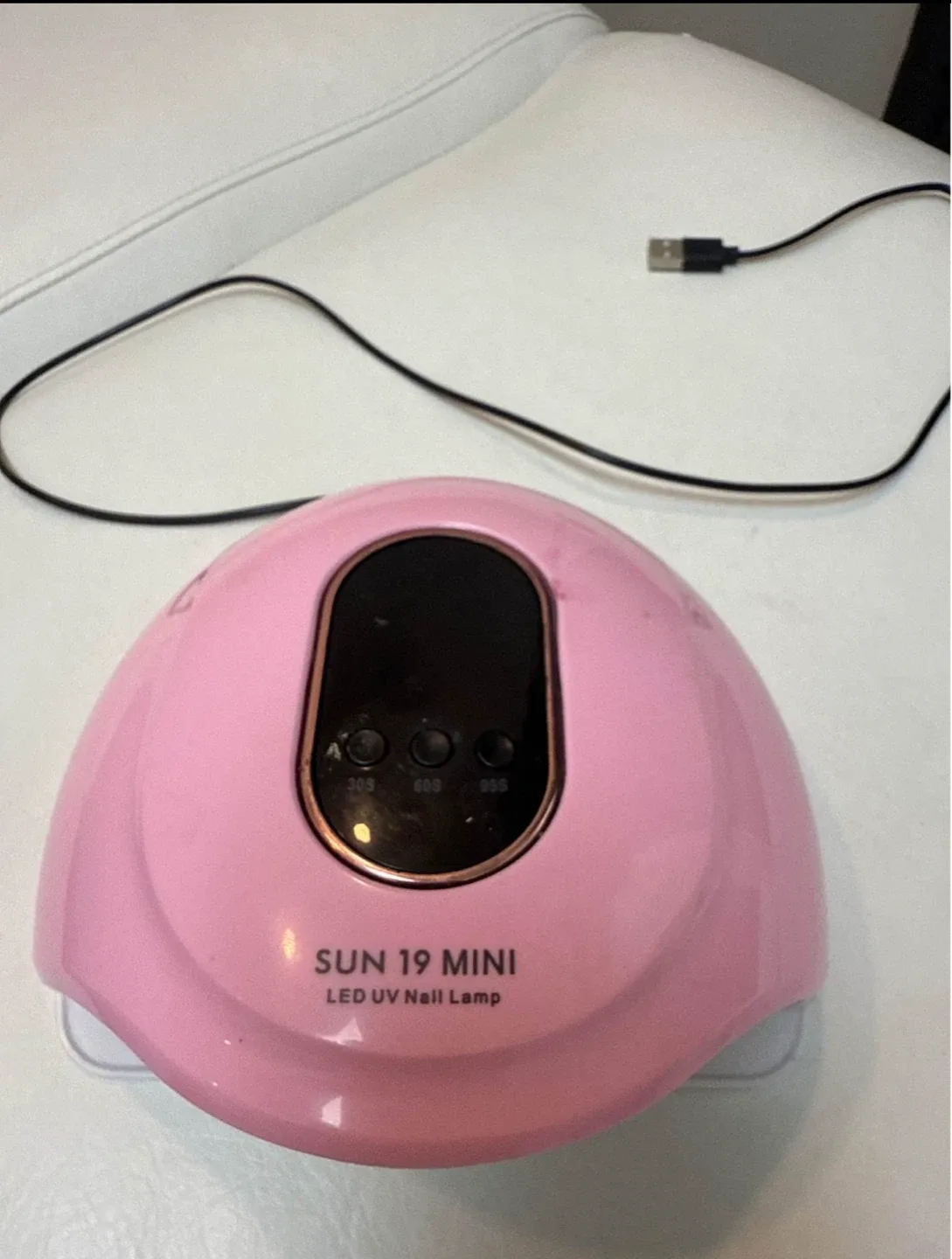 SUN 19 MINI LED UV Nail Lamp image indicator(3)