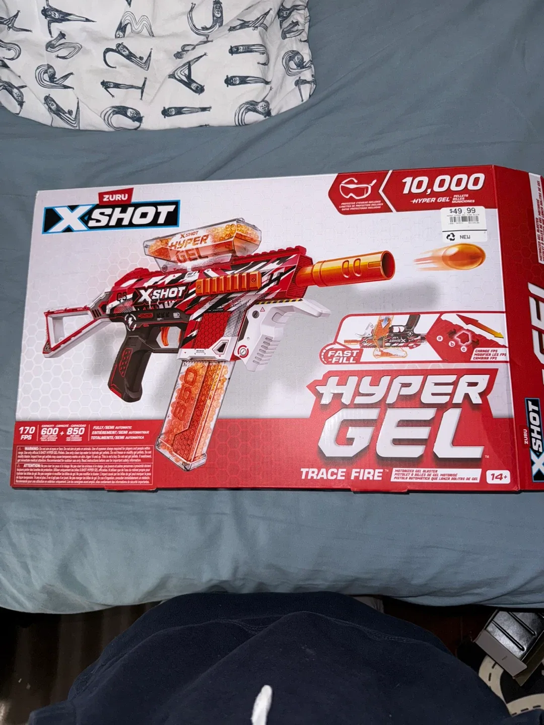 New X-Shot Hyper Gel Trace Fire Blaster image indicator(2)