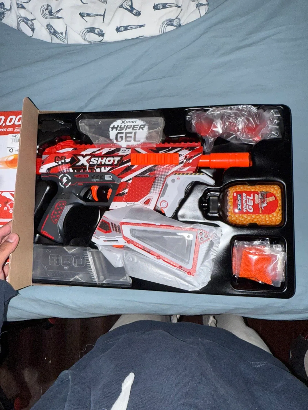 New X-Shot Hyper Gel Trace Fire Blaster