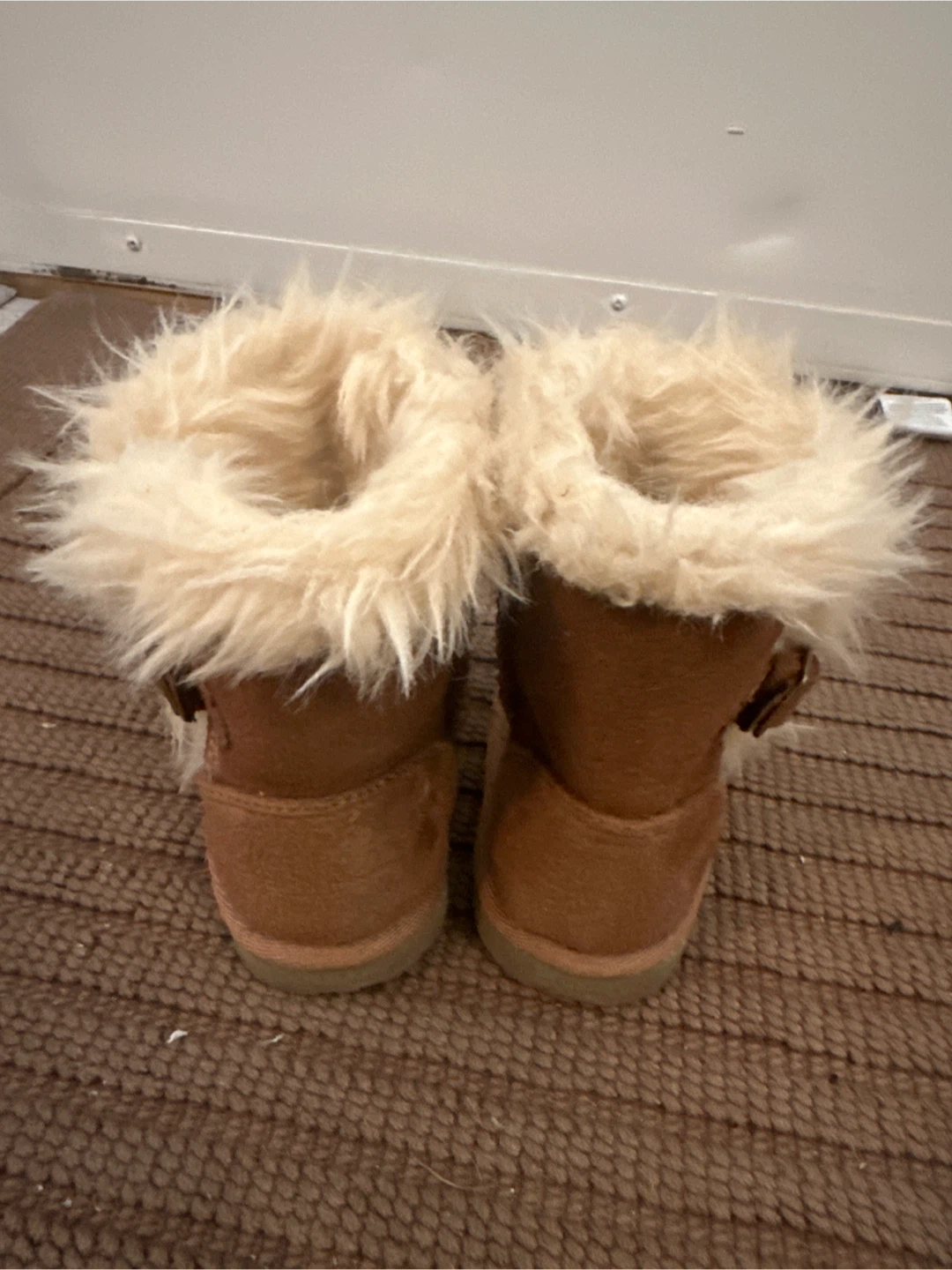 Brown Winter Boots with Fur Trim - photo 3