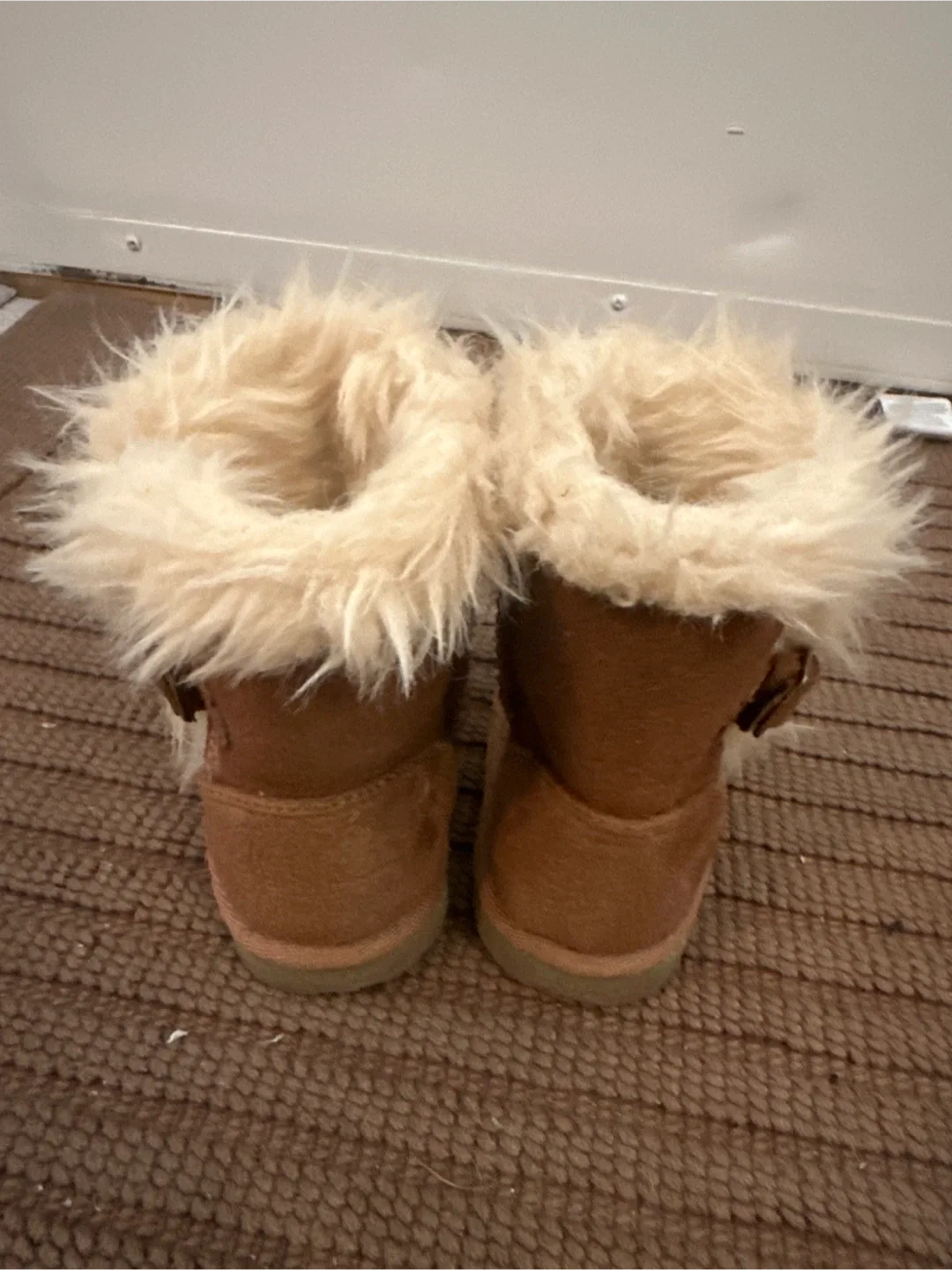 Brown Winter Boots with Fur Trim image indicator(3)