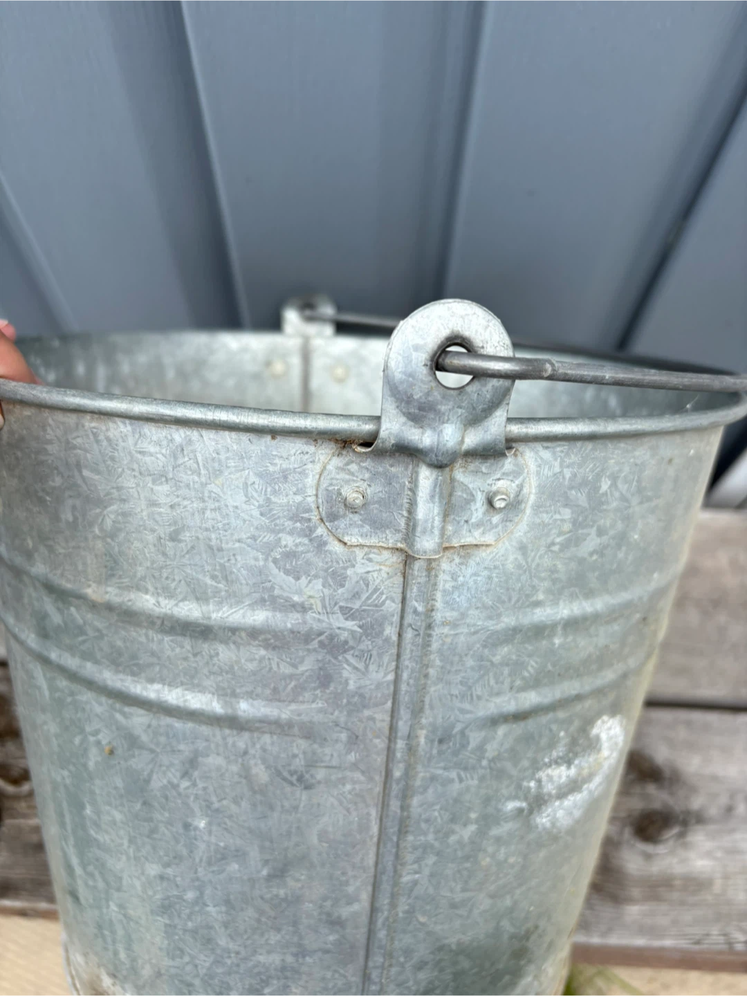 Vintage Galvanized Bucket $25 firm - photo 3