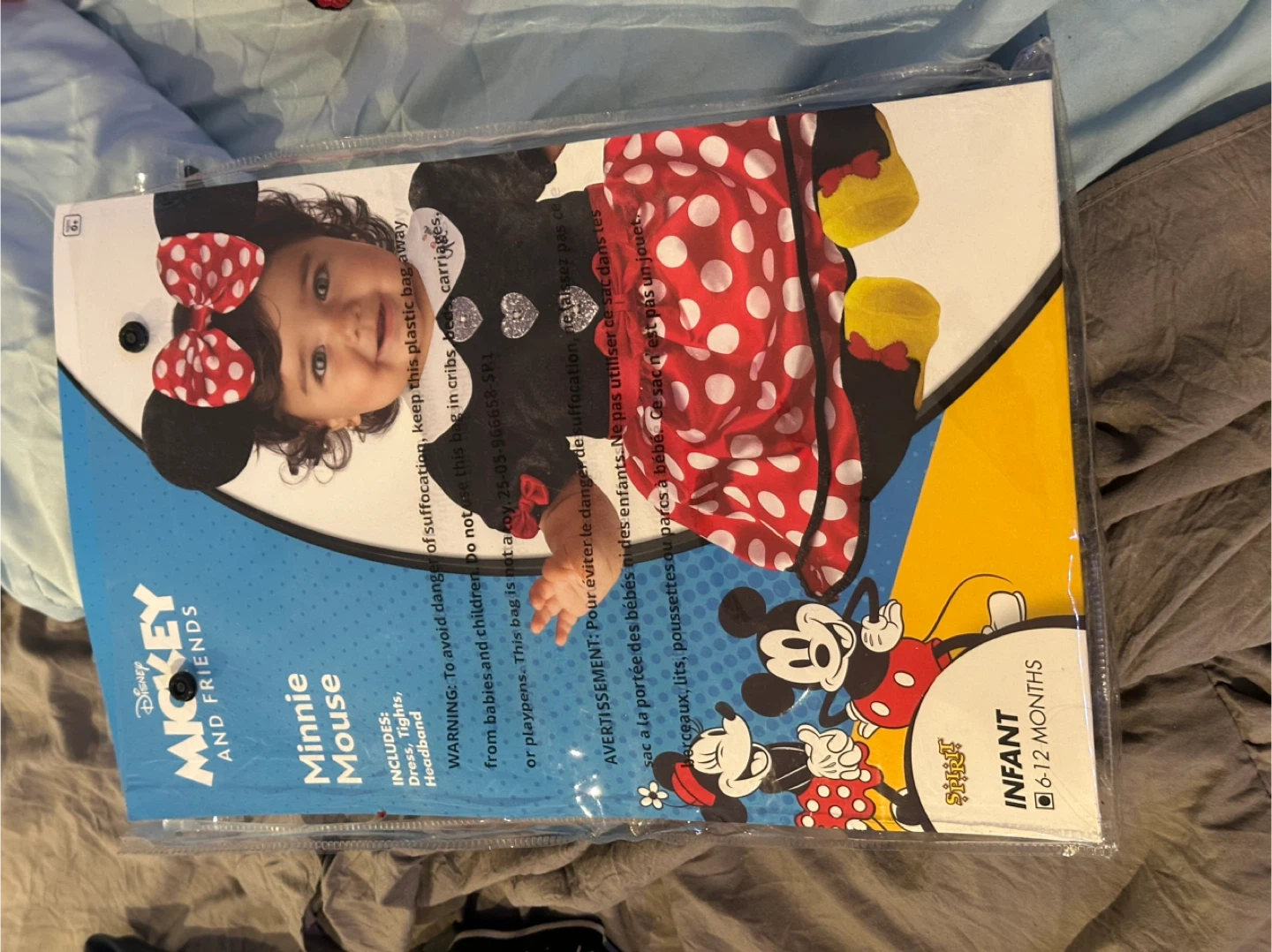 Disney Minnie Mouse Costume - Infant 6-12 Months - photo 2