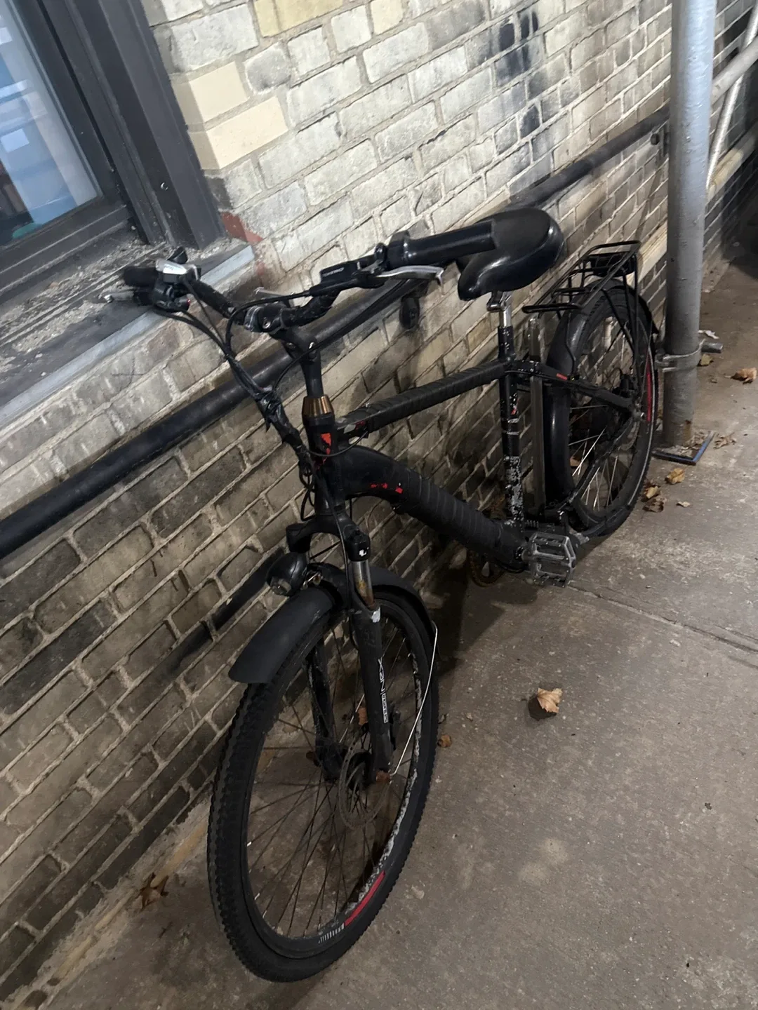 Black Electric Bike image indicator(2)