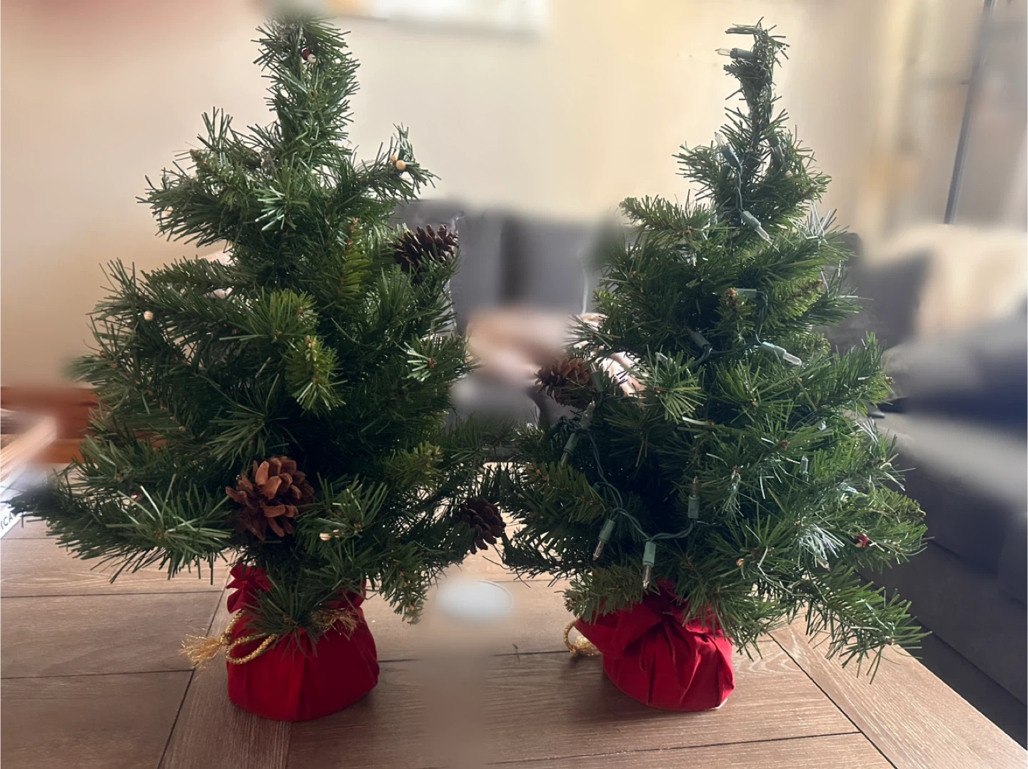 Mini Christmas Trees - Set of 2 - photo 2