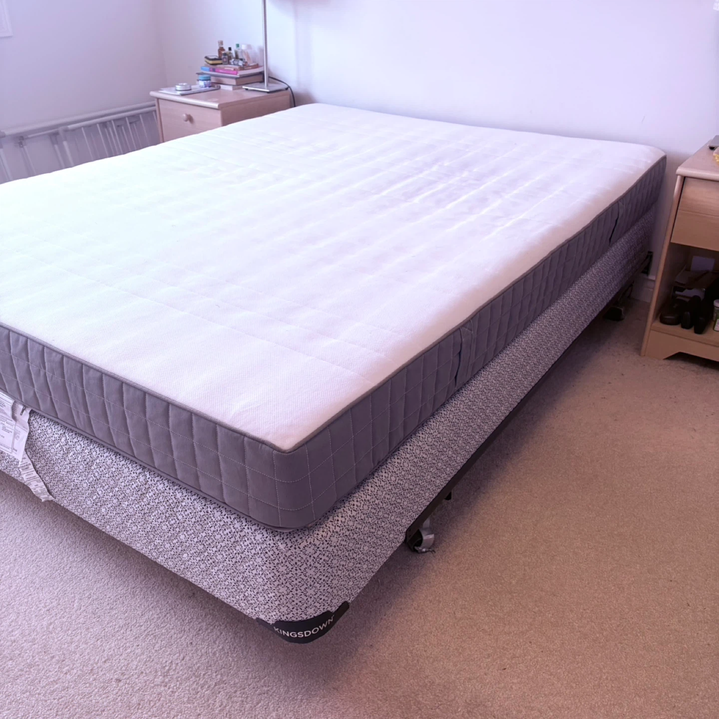 Queen Mattress with Boxspring with platform - photo 2