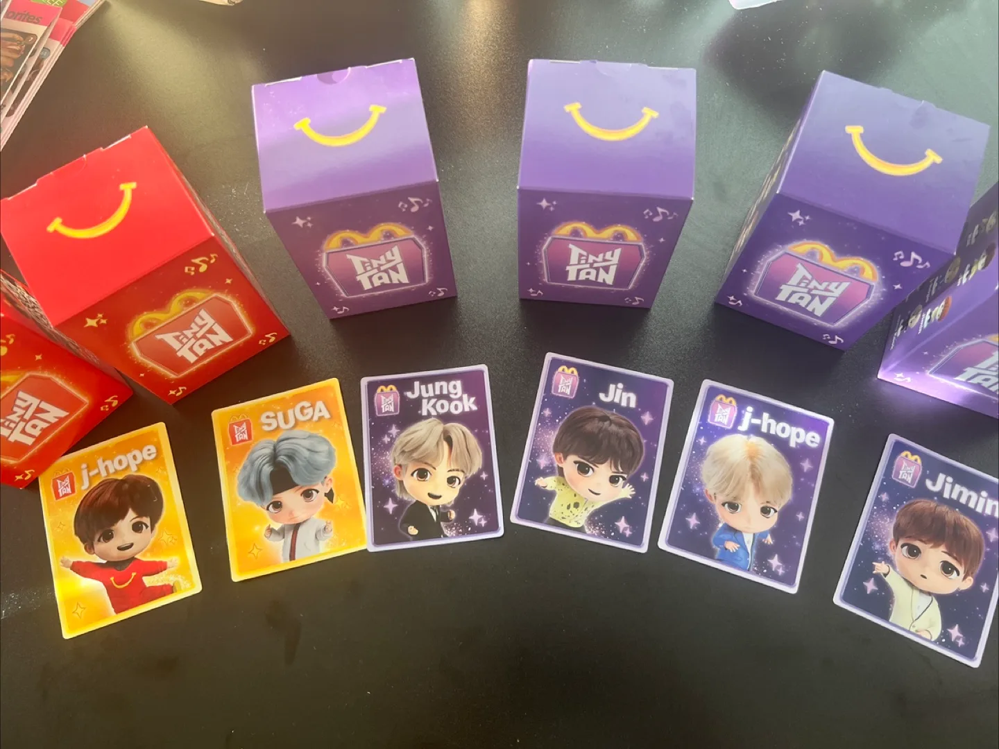 McDonald's TinyTAN BTS Meal Collectibles thumbnail