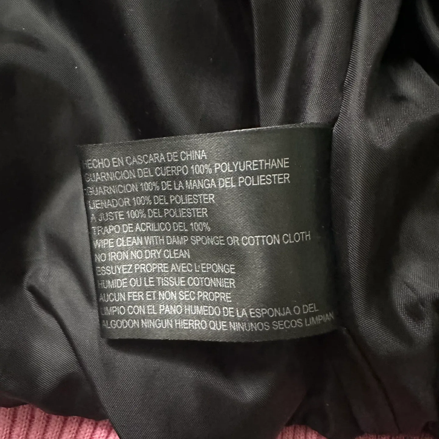 Betty Boop Varsity Jacket Pink/Black image indicator(4)