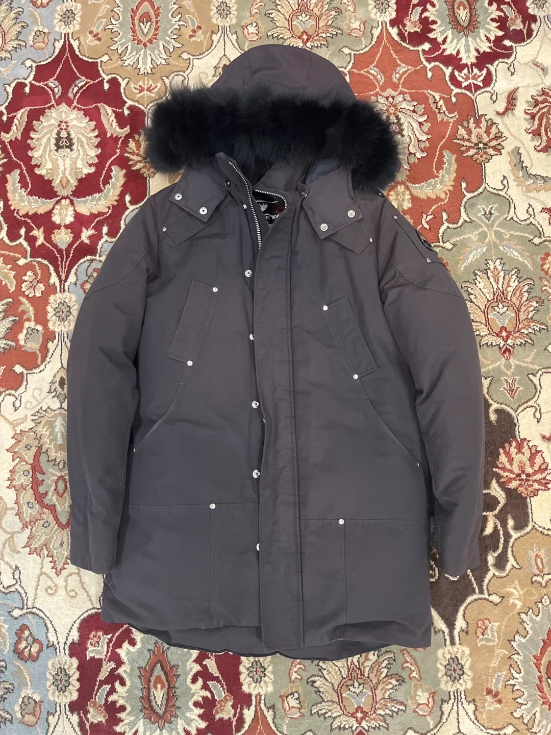 Moose Knuckles Down Filled Jacket (Rare Chocolate Colour) image indicator(2)