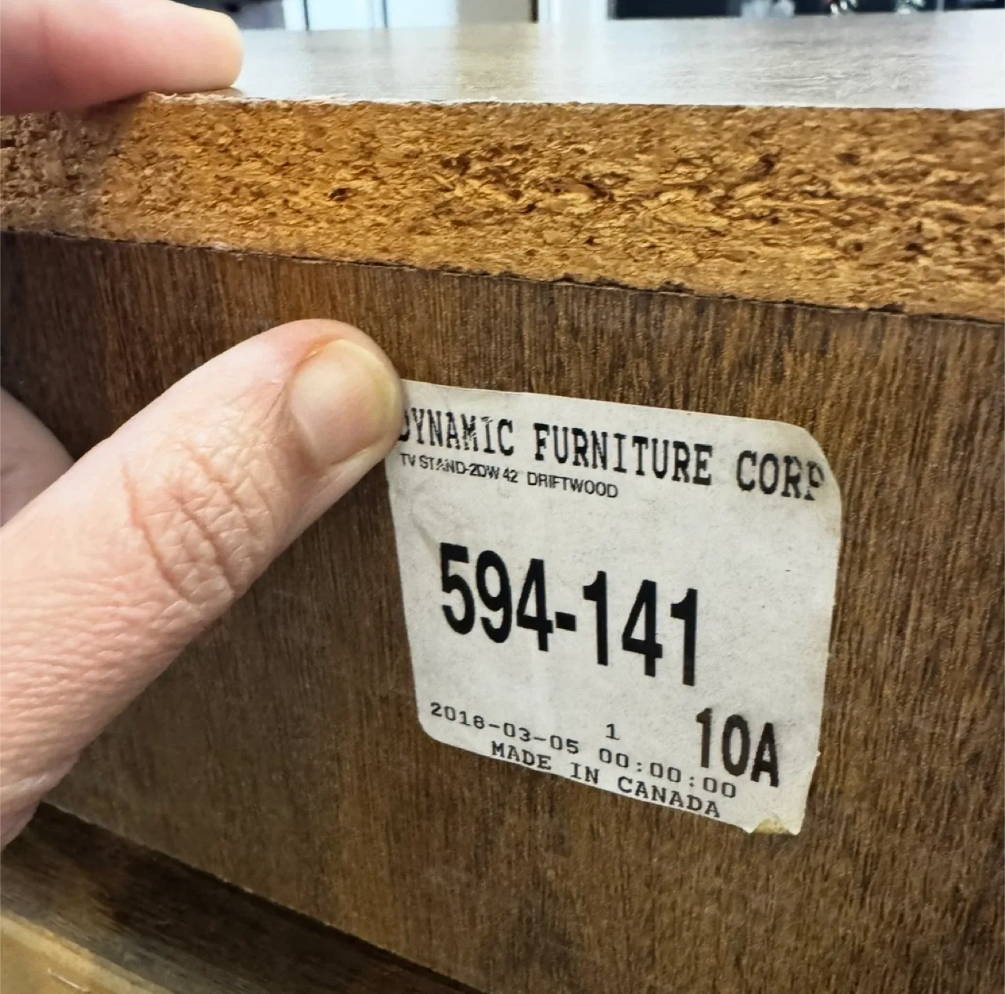 Dynamic Furniture TV Stand - Driftwood image indicator(4)