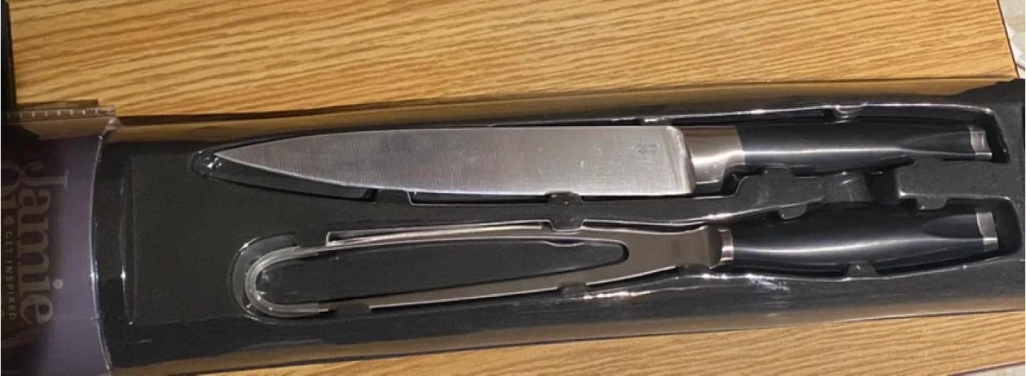 Jamie Oliver Carving Set - New in Box image indicator(6)