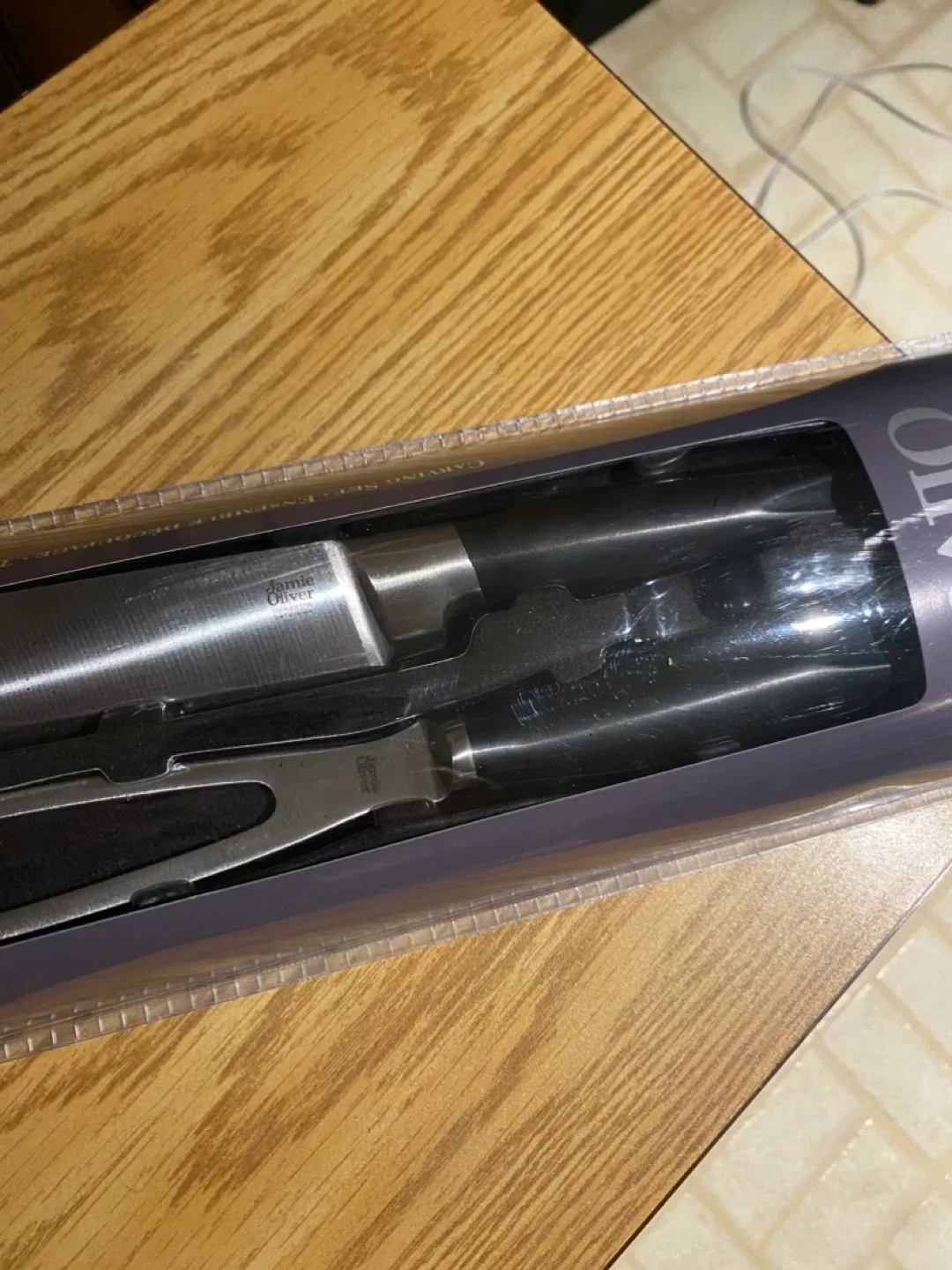 Jamie Oliver Carving Set - New in Box image indicator(5)