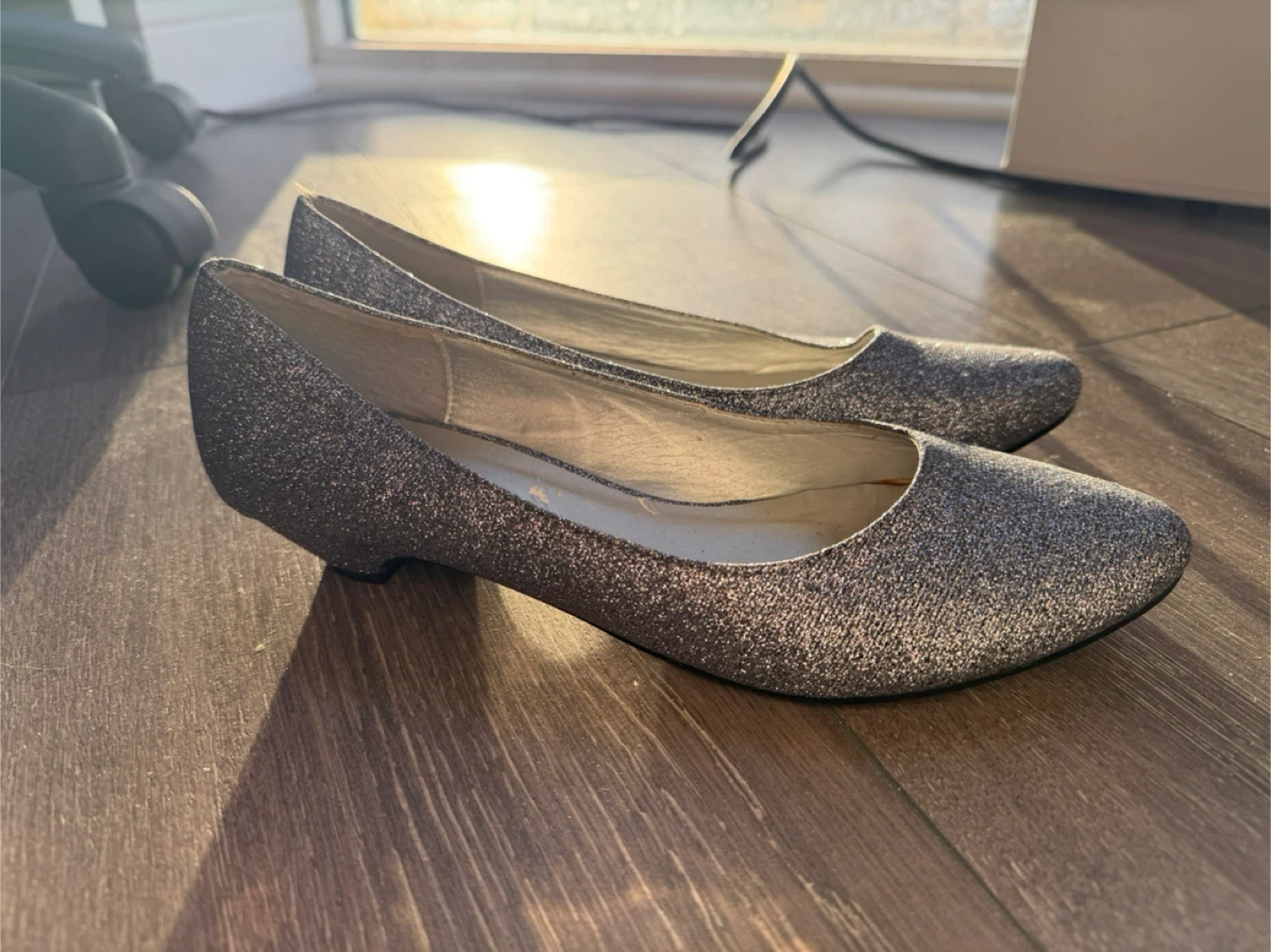 Glittery icy lilac flats✨ - photo 2