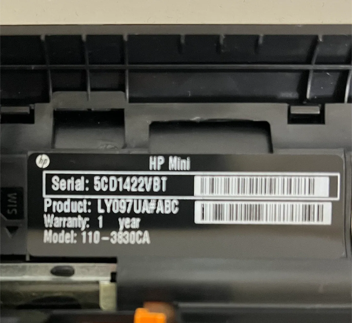HP Mini 110 Netbook image indicator(4)