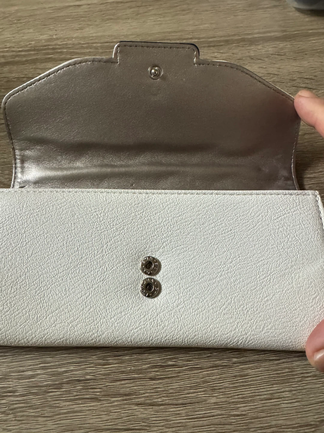 Nine West White Wallet