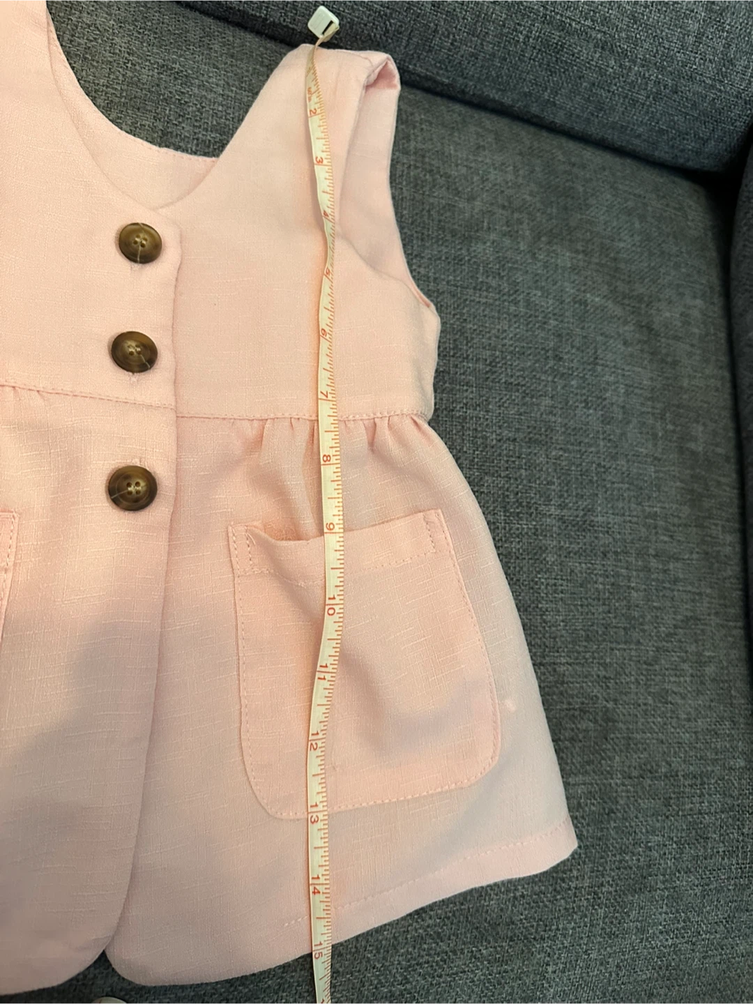 Baby Girl Pink Dress, Size 6-9M - photo 2