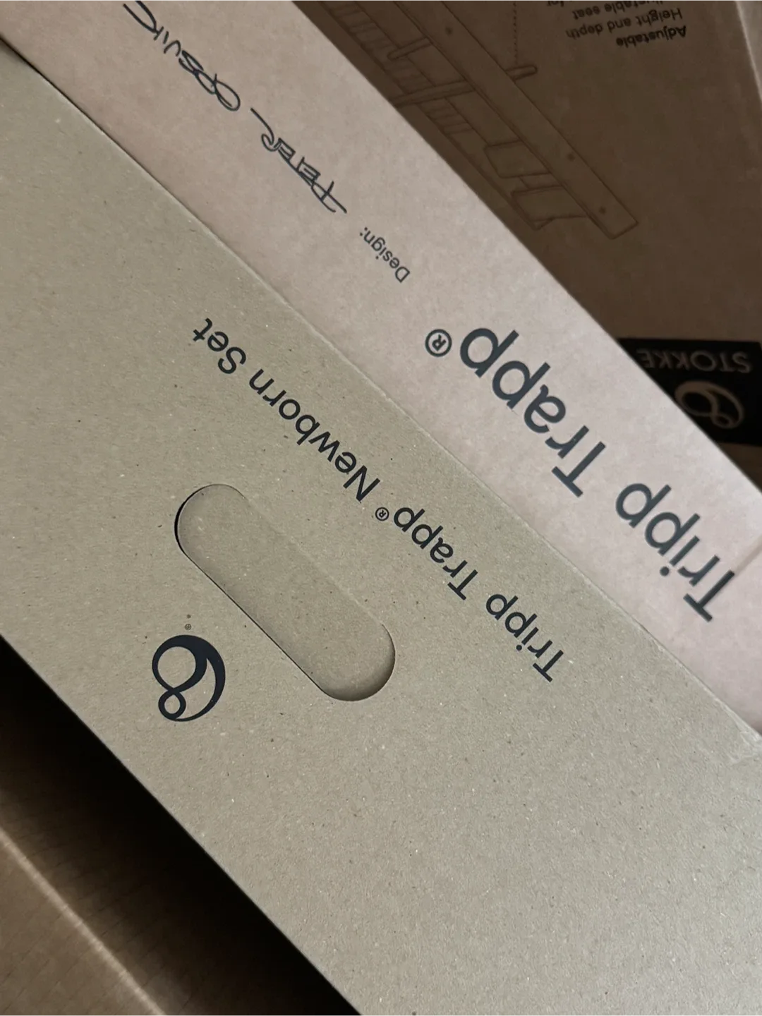 New) Stokke Tripp Trapp High Chair with Newborn Set image indicator(2)