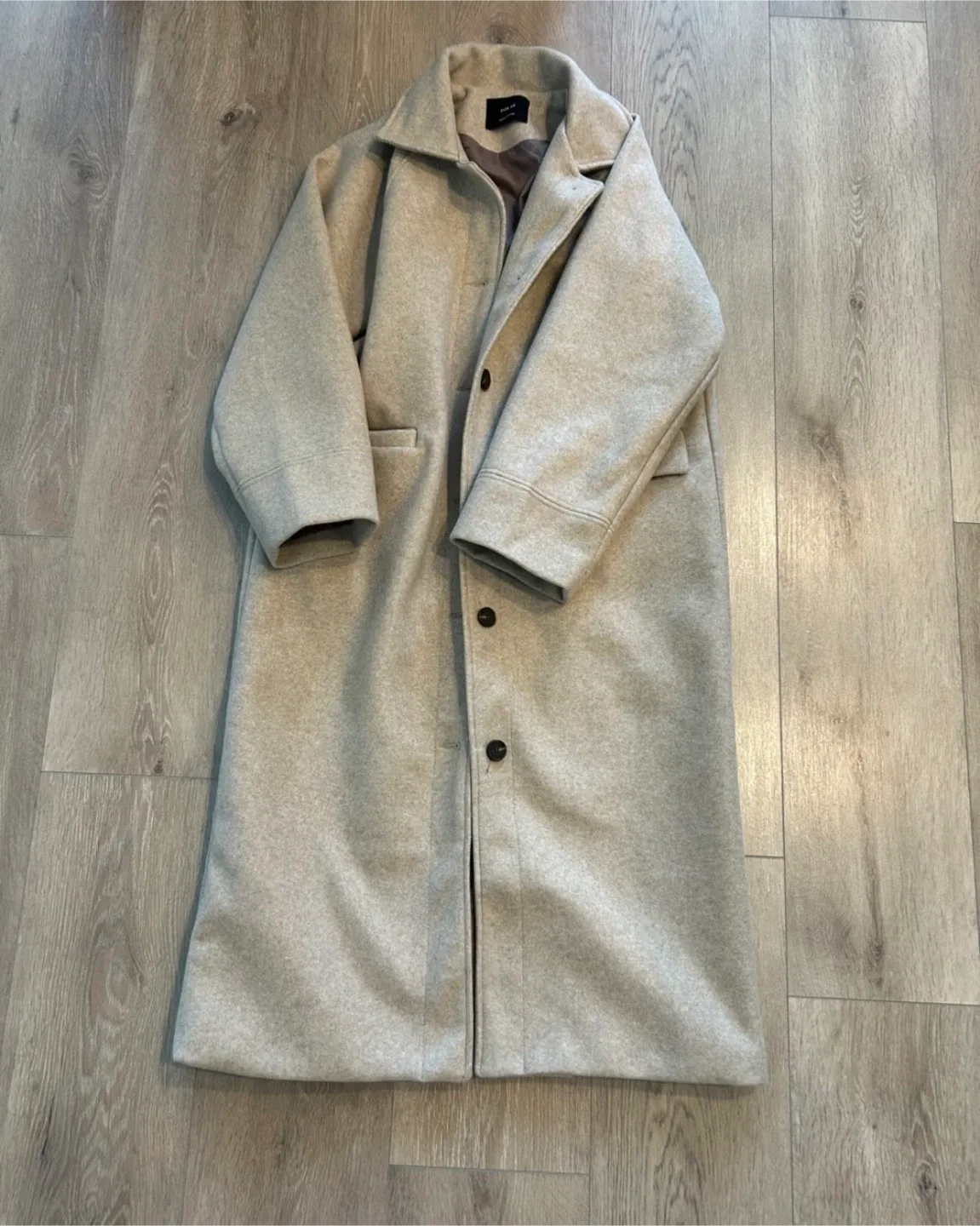 Beige Long Coat s/m image indicator(3)