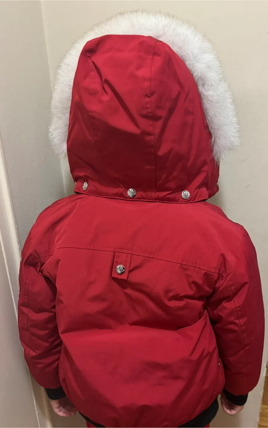 Moose Knuckles Kids Red Down Parka image indicator(3)