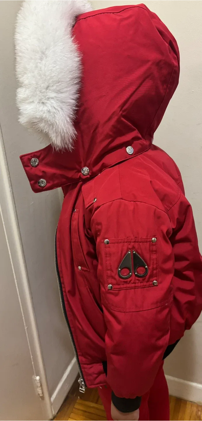 Moose Knuckles Kids Red Down Parka image indicator(2)