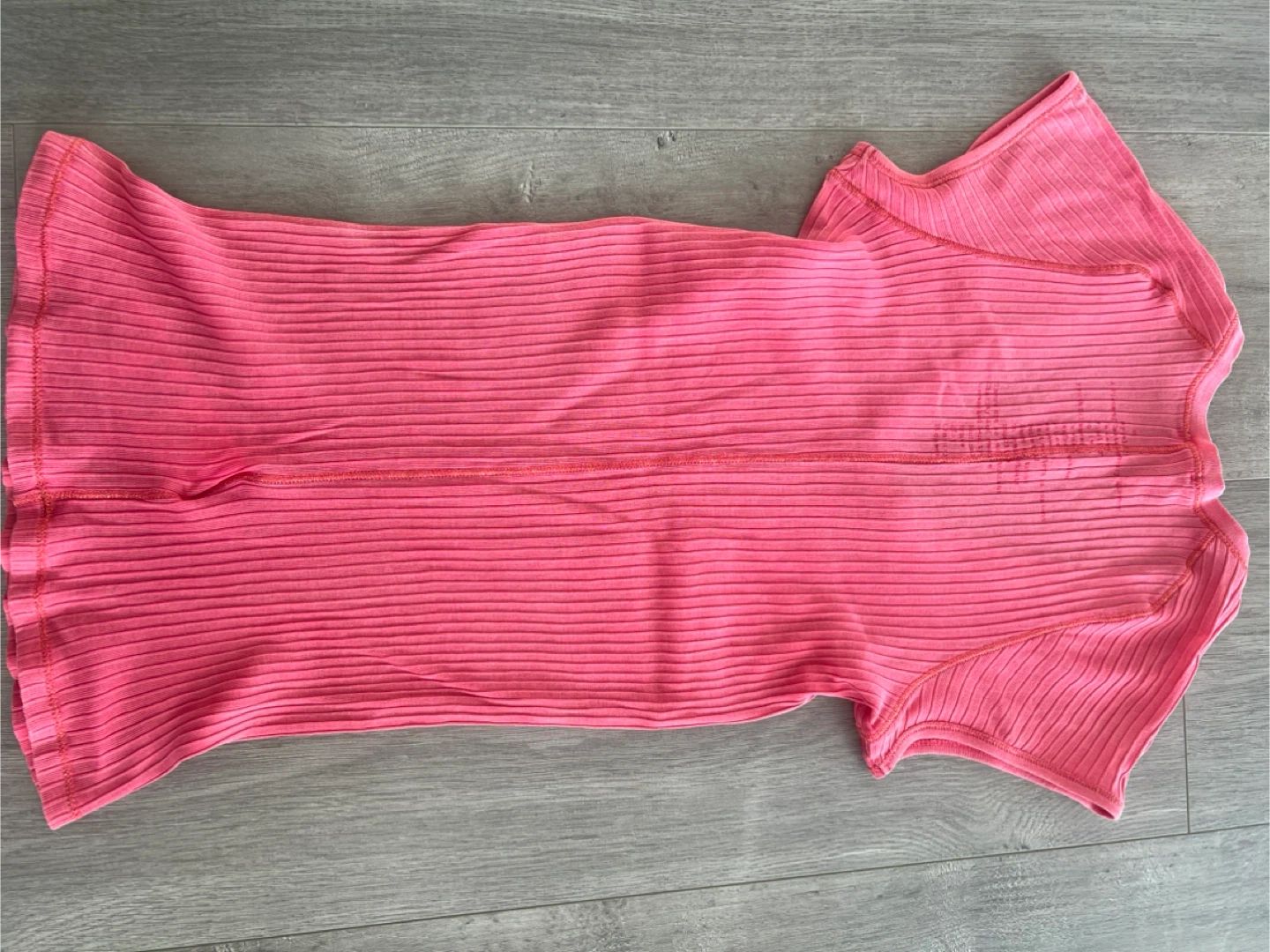 J. Lindeberg Pink Ribbed Top - Size M / S - photo 5