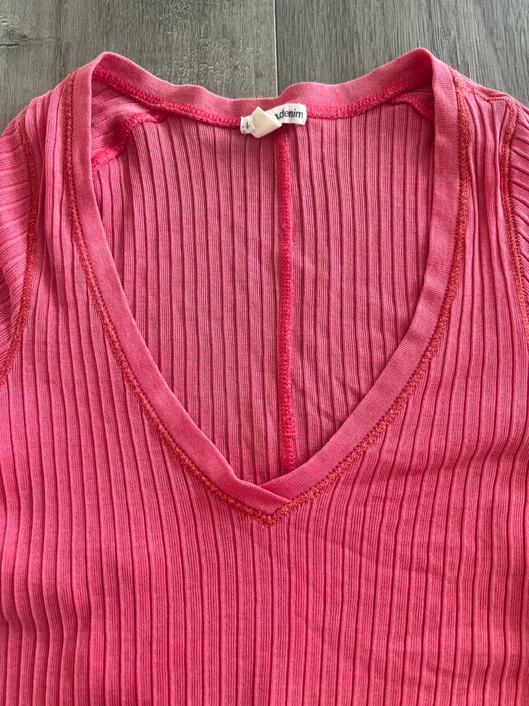 J. Lindeberg Pink Ribbed Top - Size M / S image indicator(2)