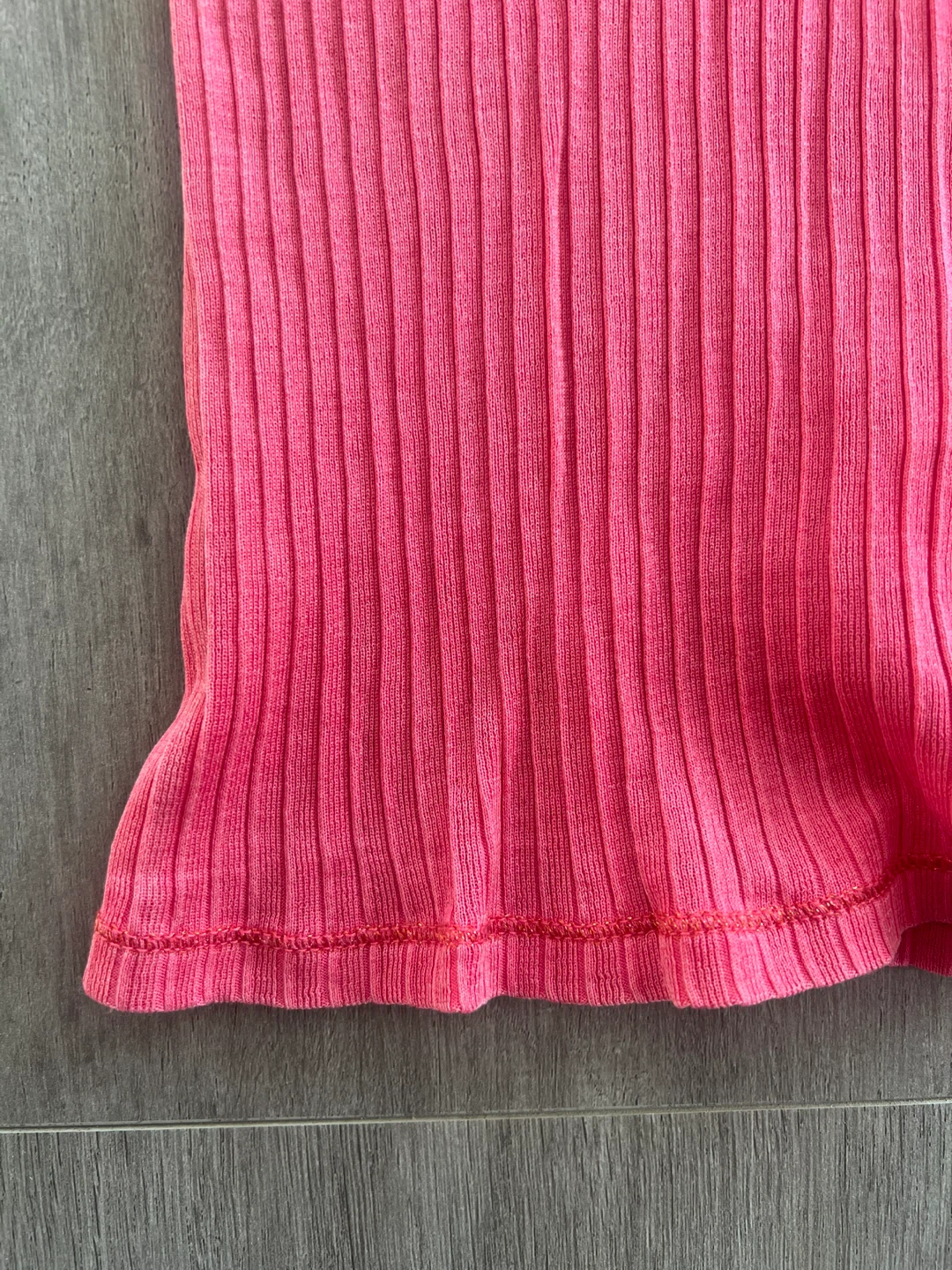 J. Lindeberg Pink Ribbed Top - Size M / S - photo 3