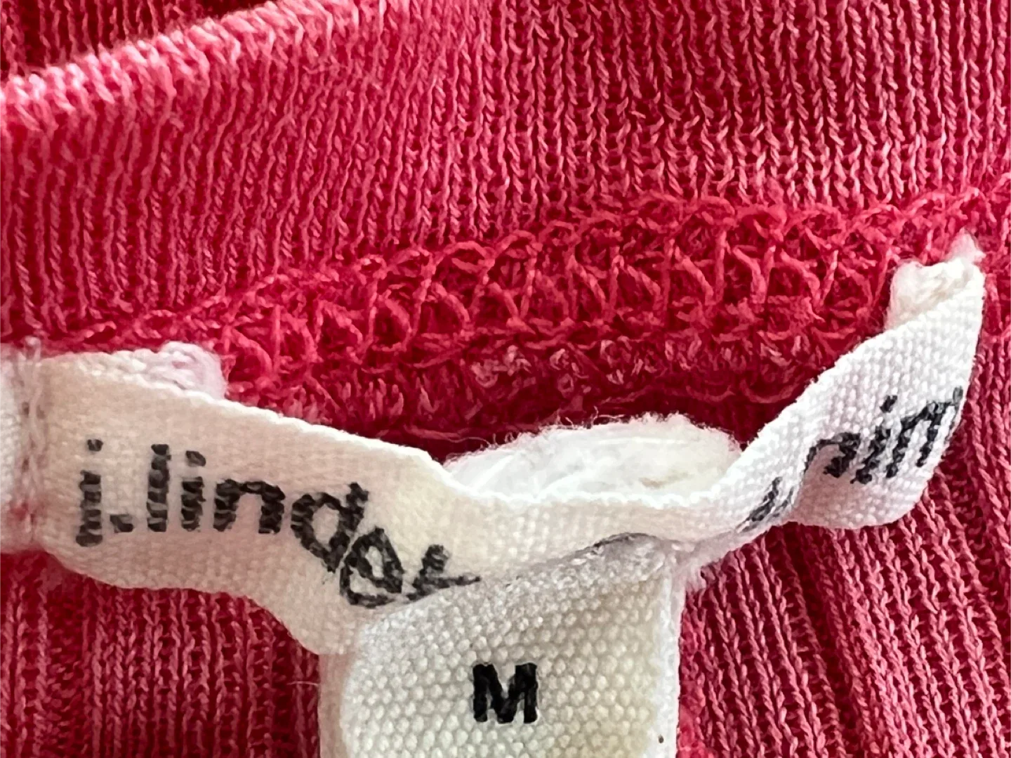 J. Lindeberg Pink Ribbed Top - Size M / S image indicator(8)