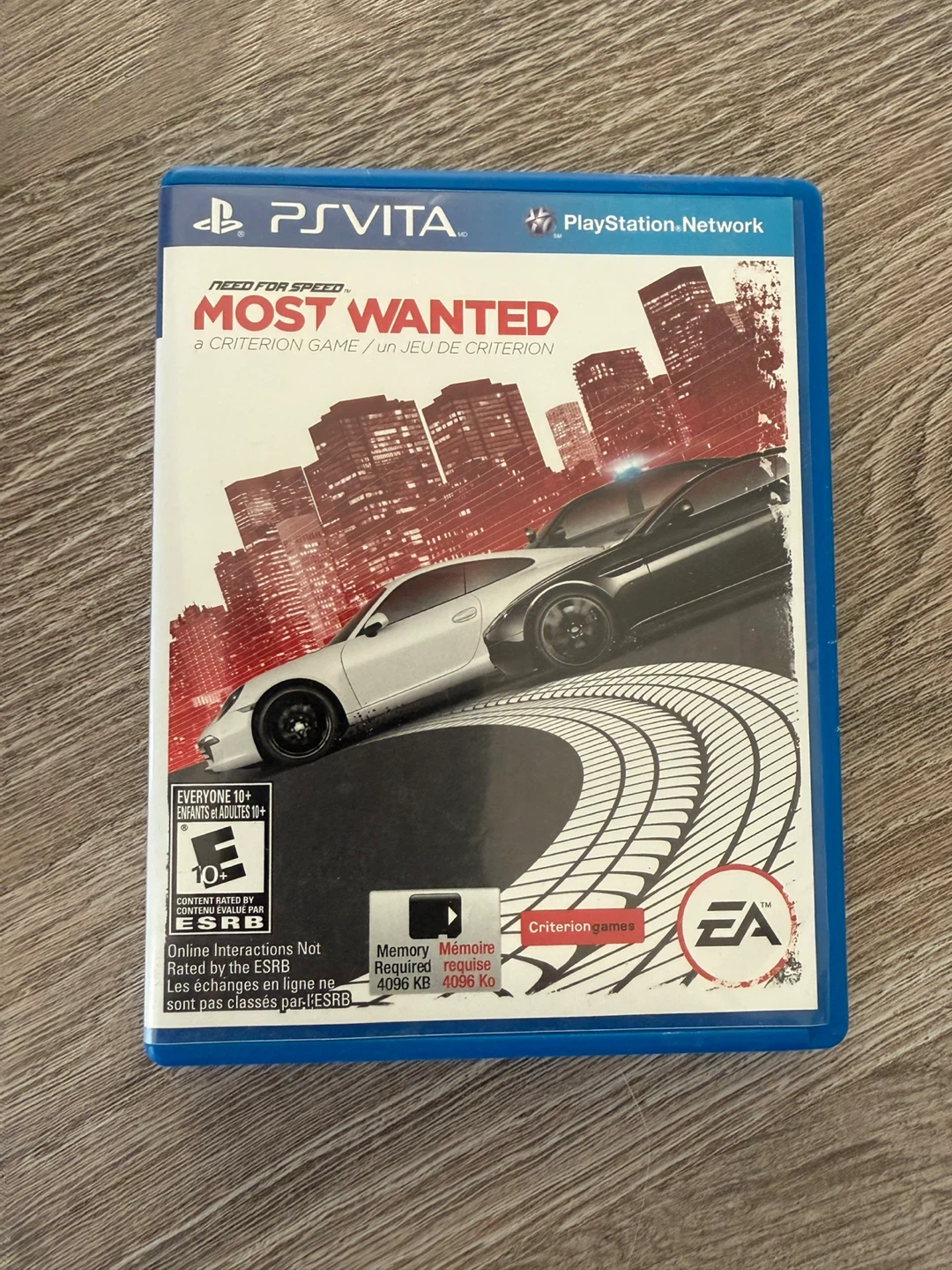 Need for Speed Most Wanted PS Vita Game
