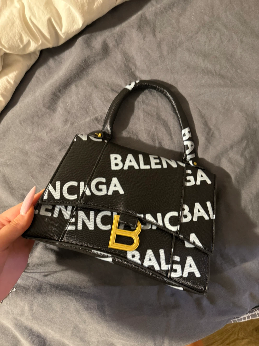 Balenciaga Hourglass Top Handle Bag - photo 2