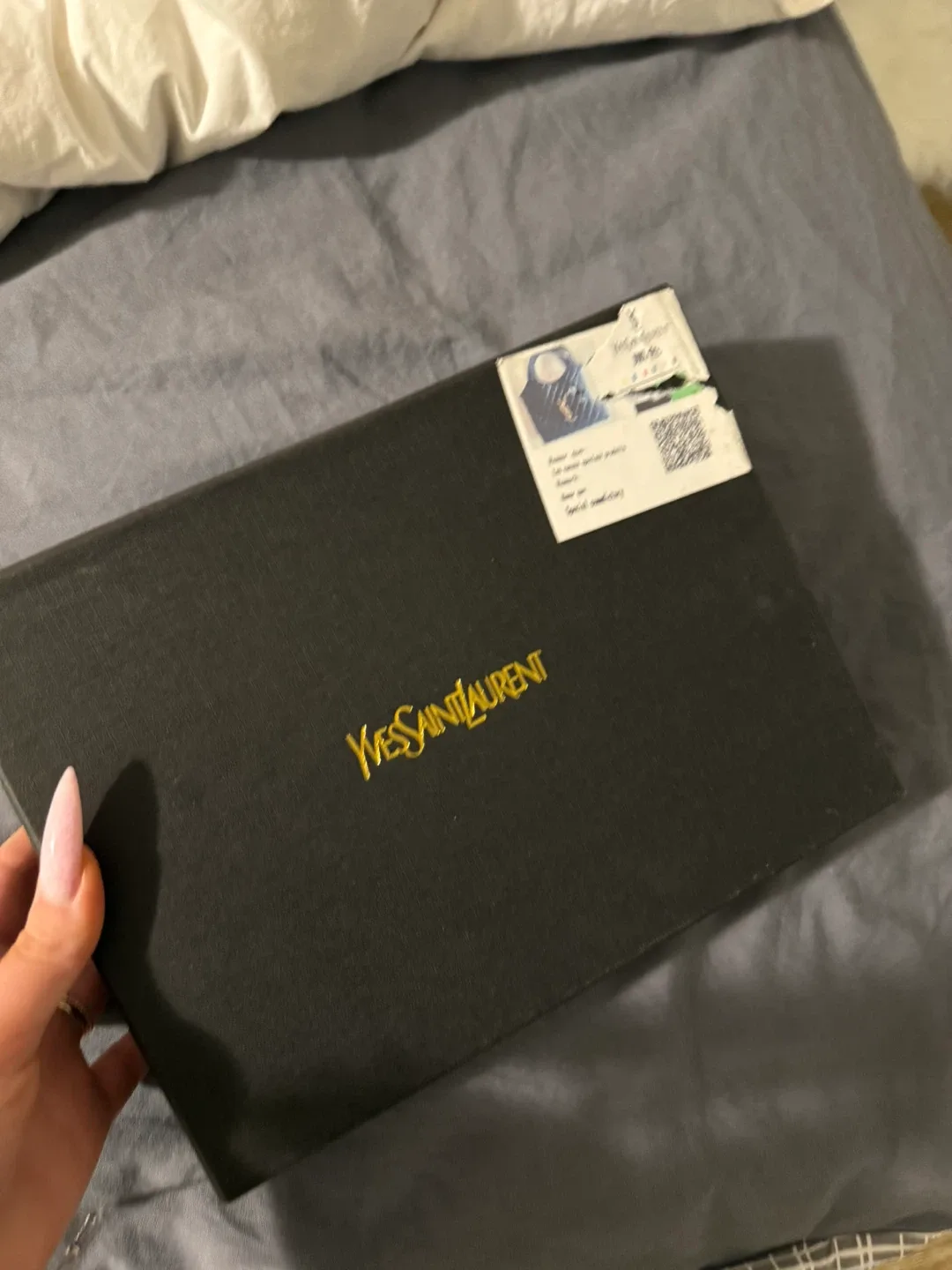 Saint Laurent Black Quilted Leather Handbag image indicator(6)