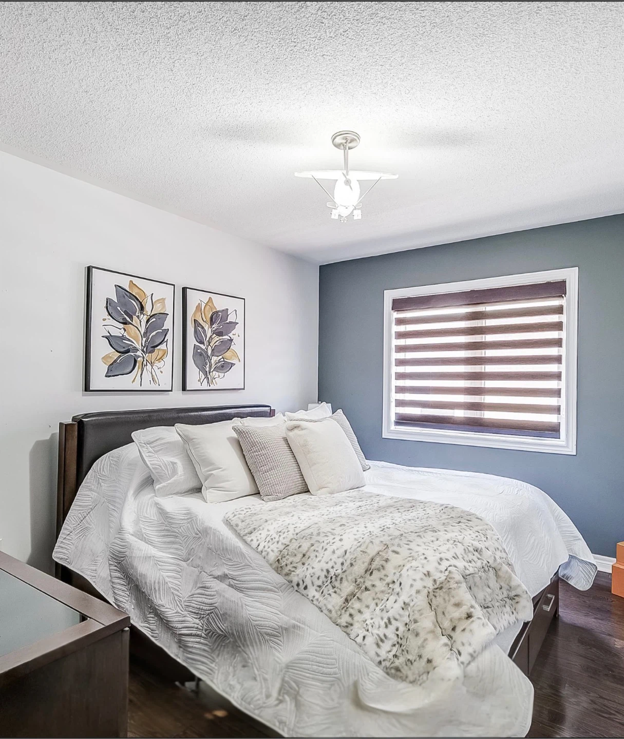 Queen Size Bed Frame with Headboard