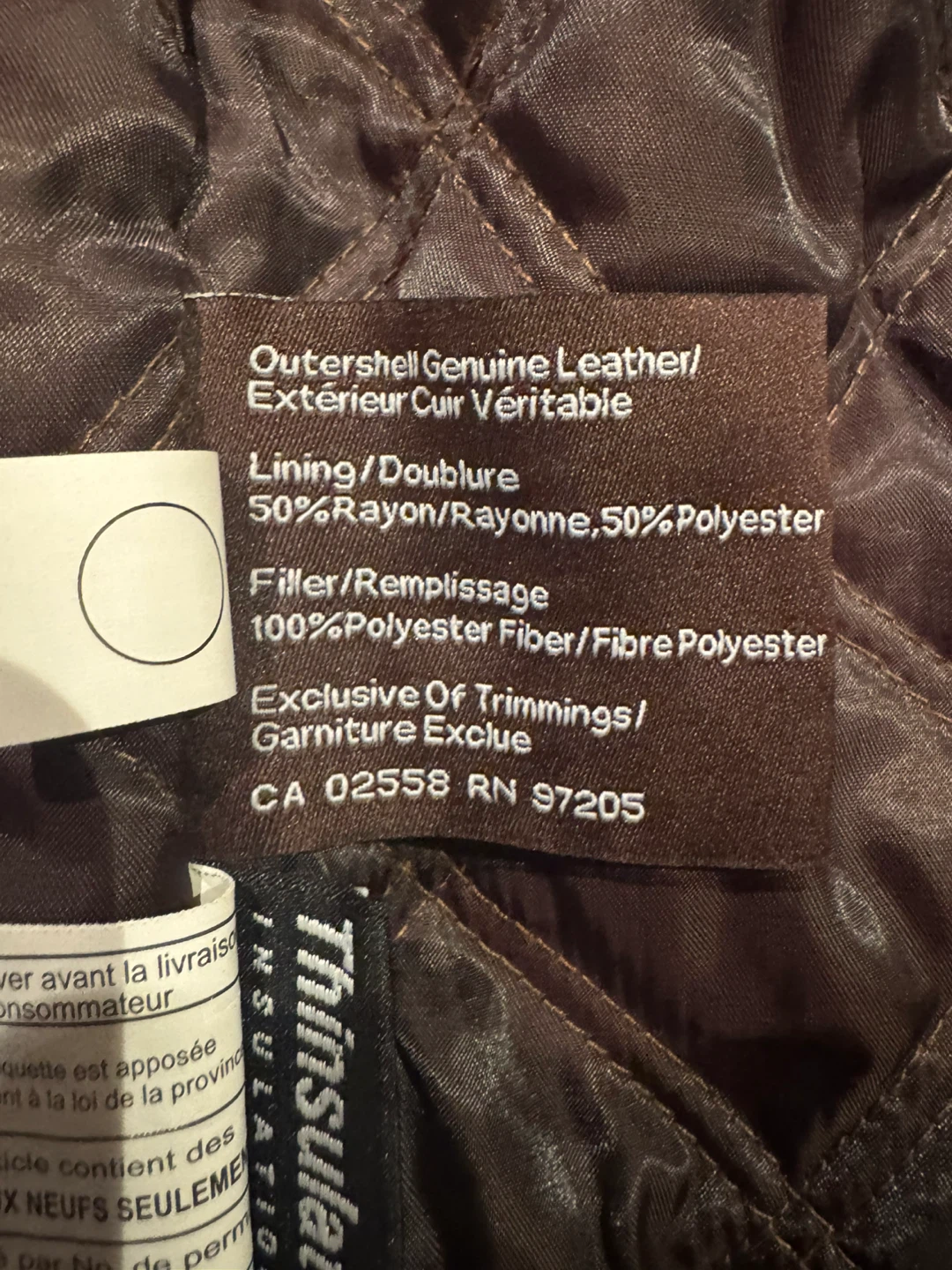 Danier Leather Jacket - XL - photo 3