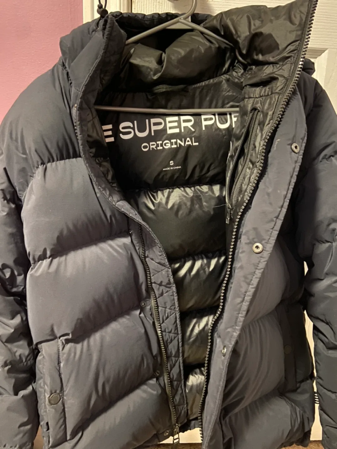 Aritzia Original SuperPuff (Navy Blue) image indicator(3)