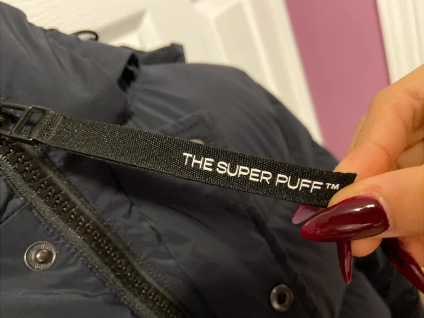 Aritzia Original SuperPuff (Navy Blue) image indicator(4)