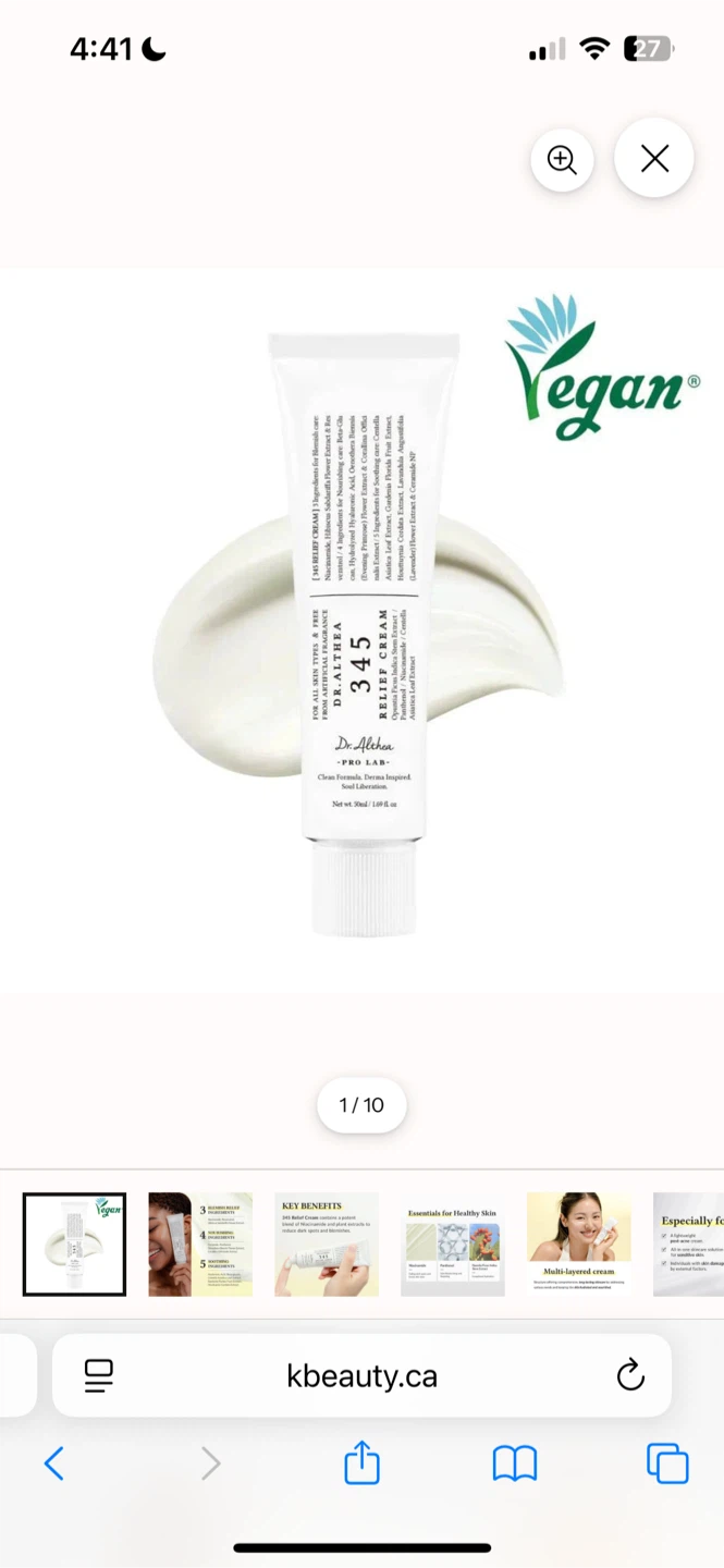 Dr. Althea 345 Relief Cream