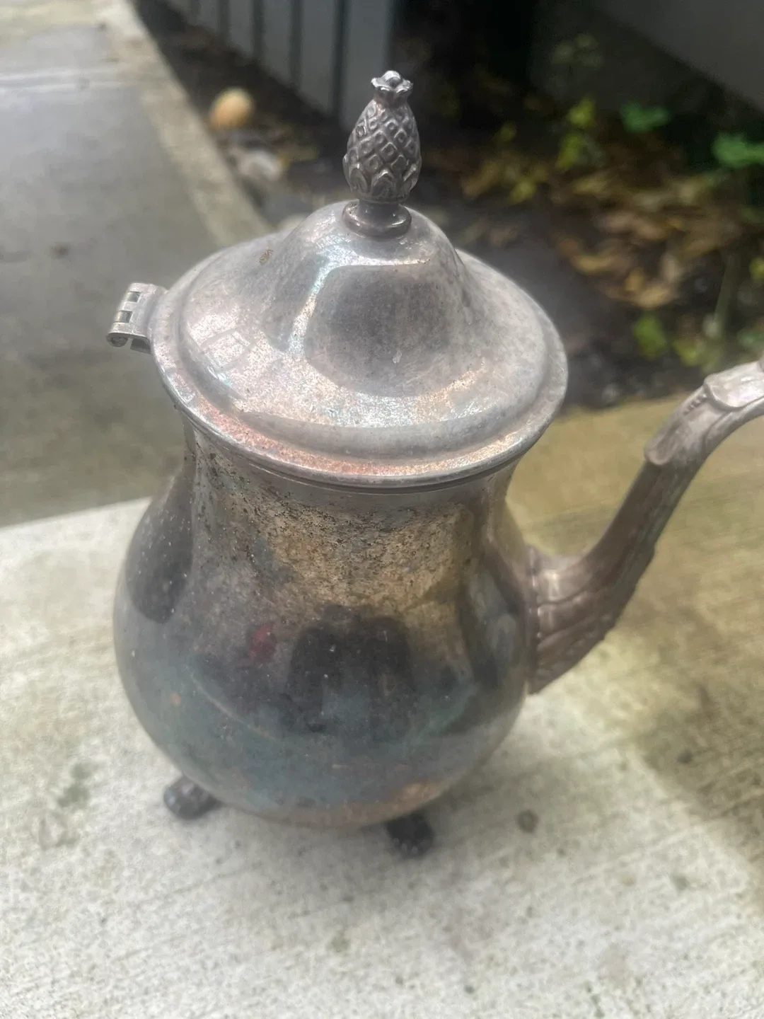 Vintage Silver Teapot