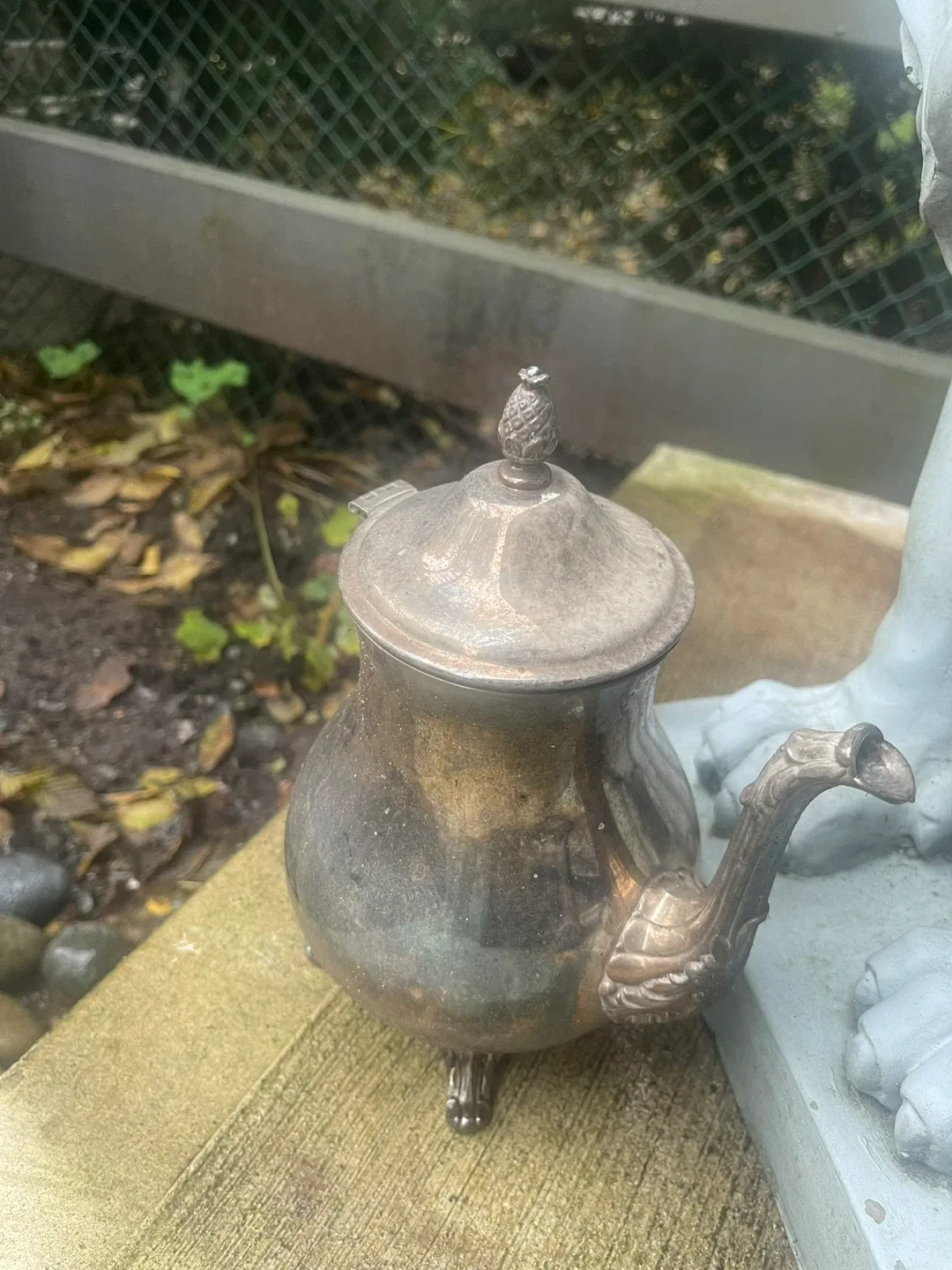 Vintage Silver Teapot image indicator(2)