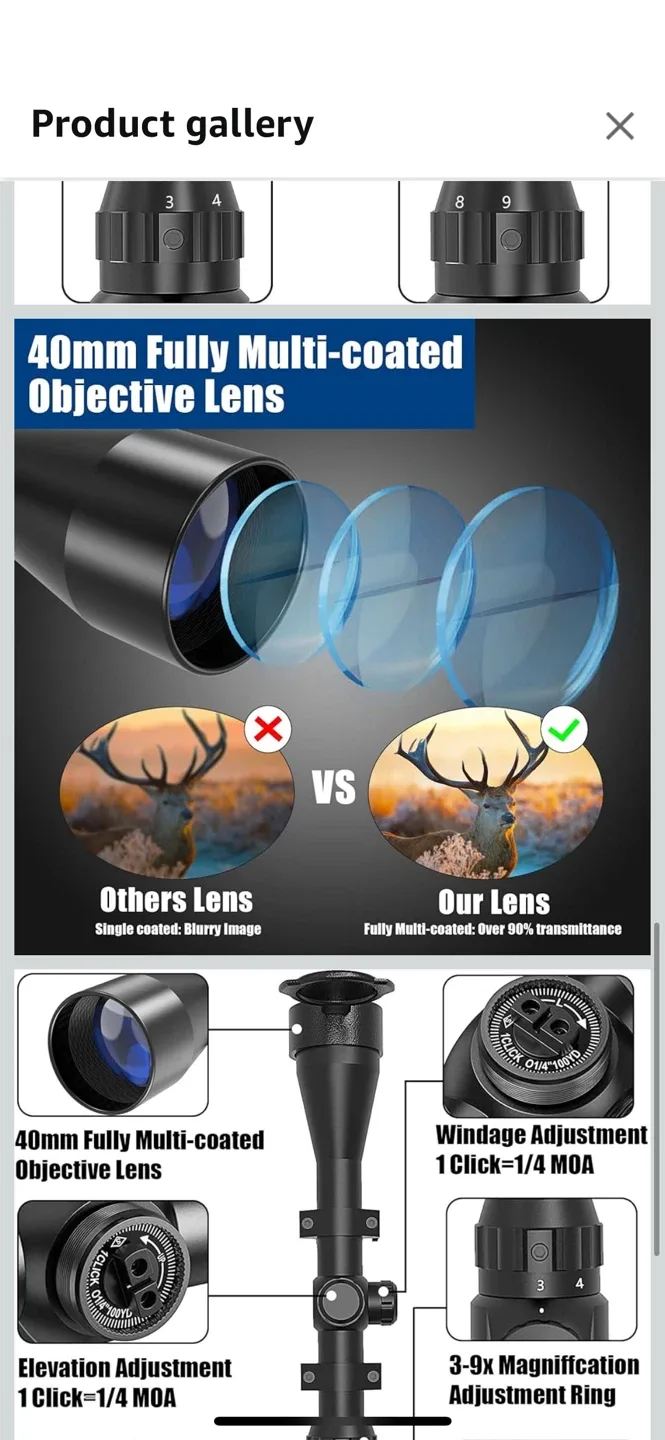 UUQ 3-9X40EG Rifle Scope image indicator(5)