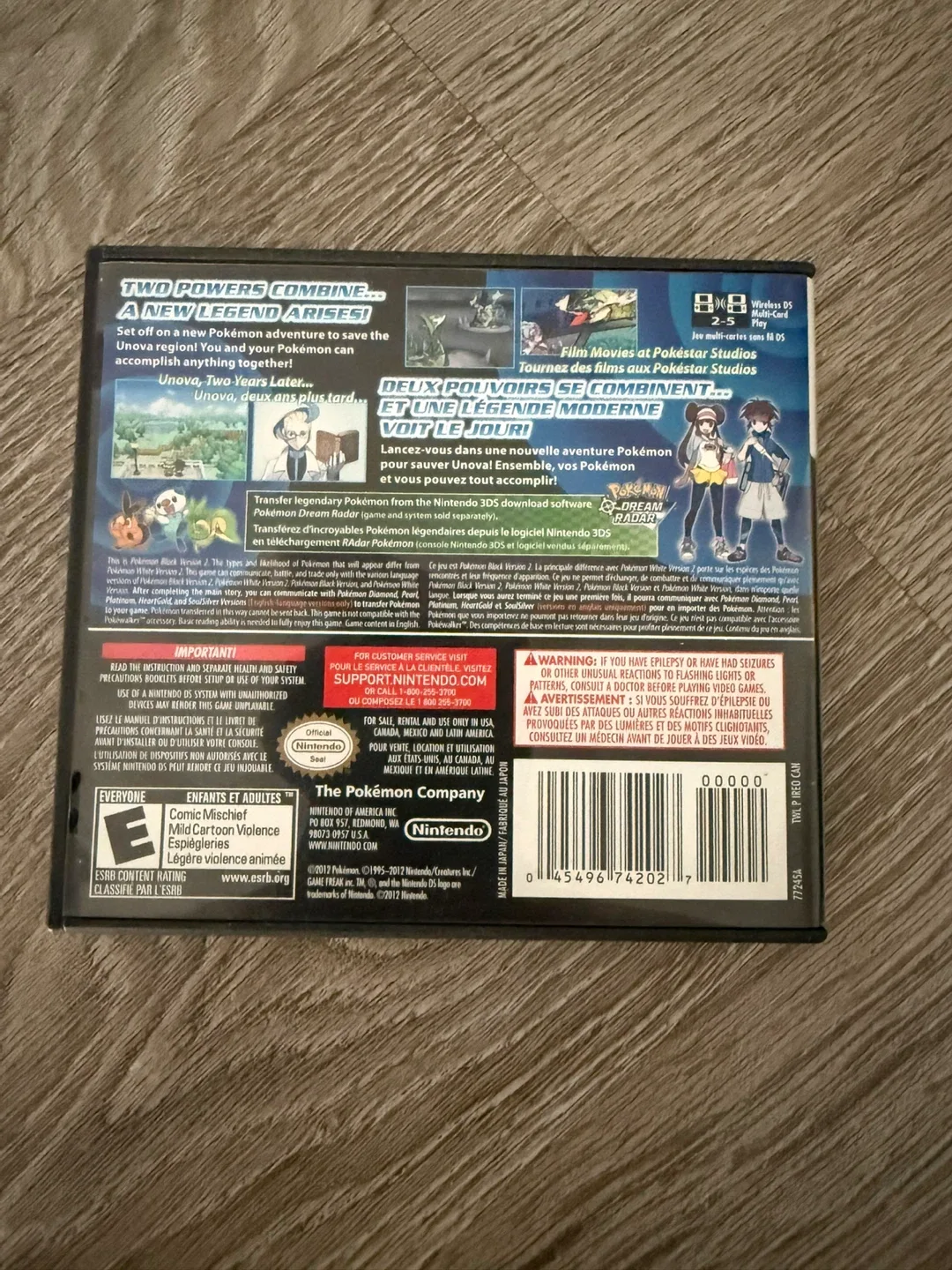 Pokemon Black Version 2 for Nintendo DS image indicator(2)