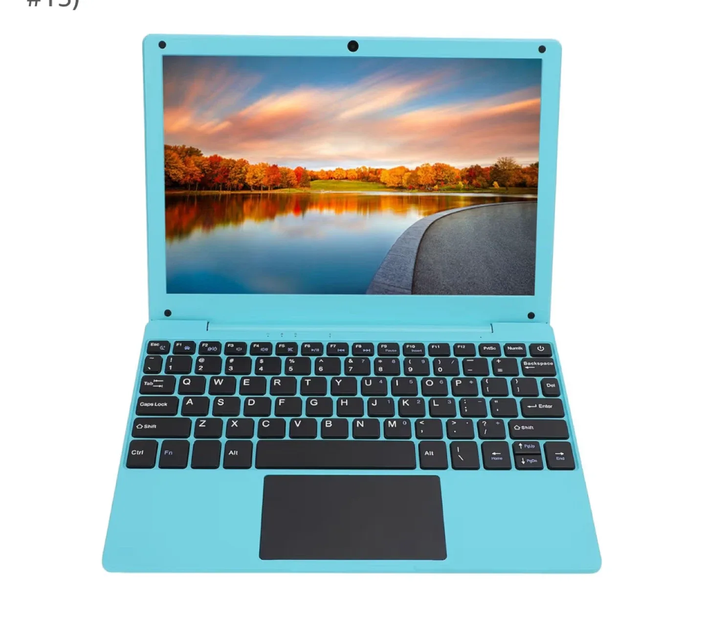 Blue Netbook Laptop thumbnail
