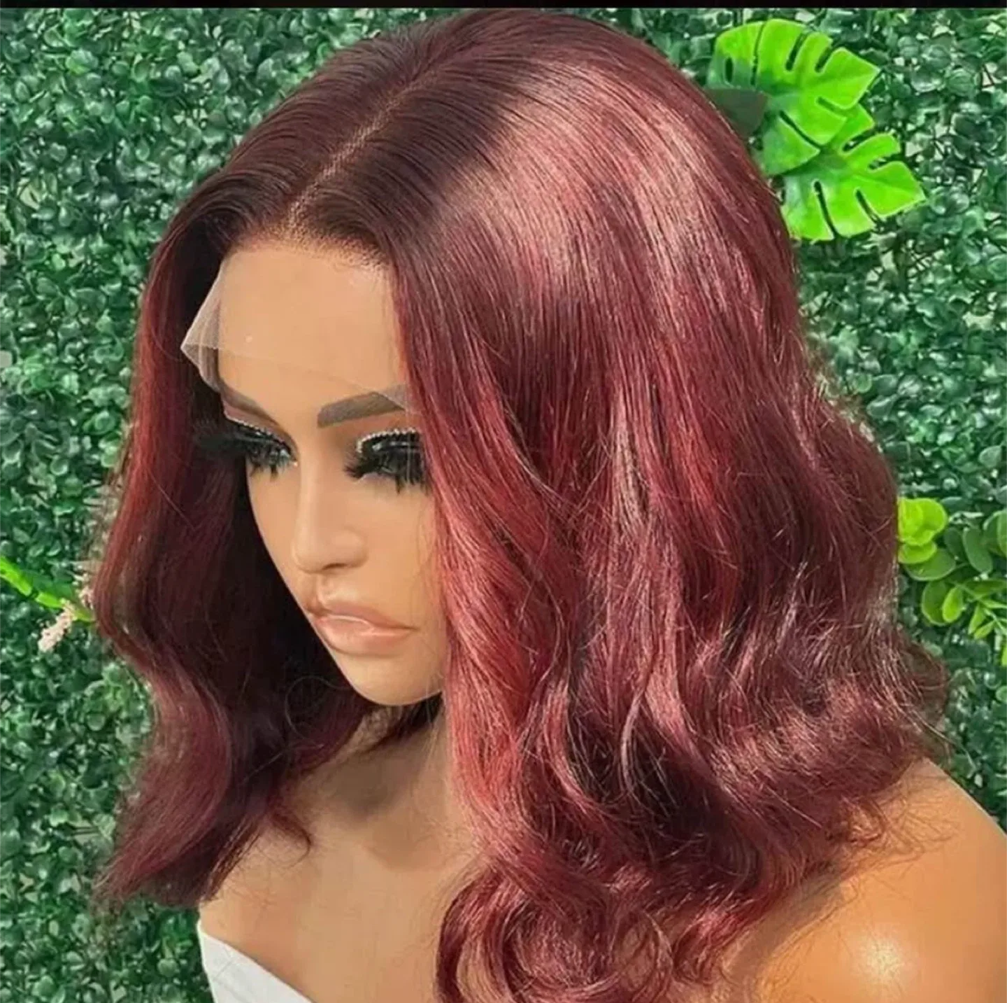 Human hair wig image indicator(2)