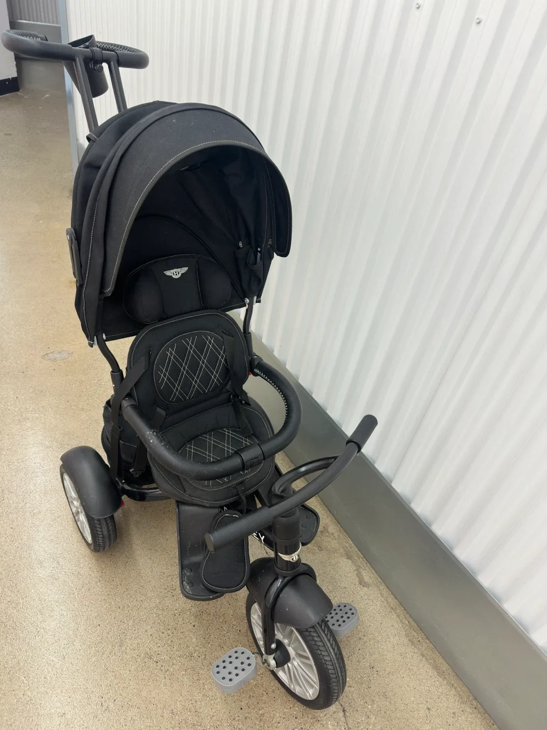 Bentley 6-in-1 Baby Stroller/Tricycle - Black image indicator(2)
