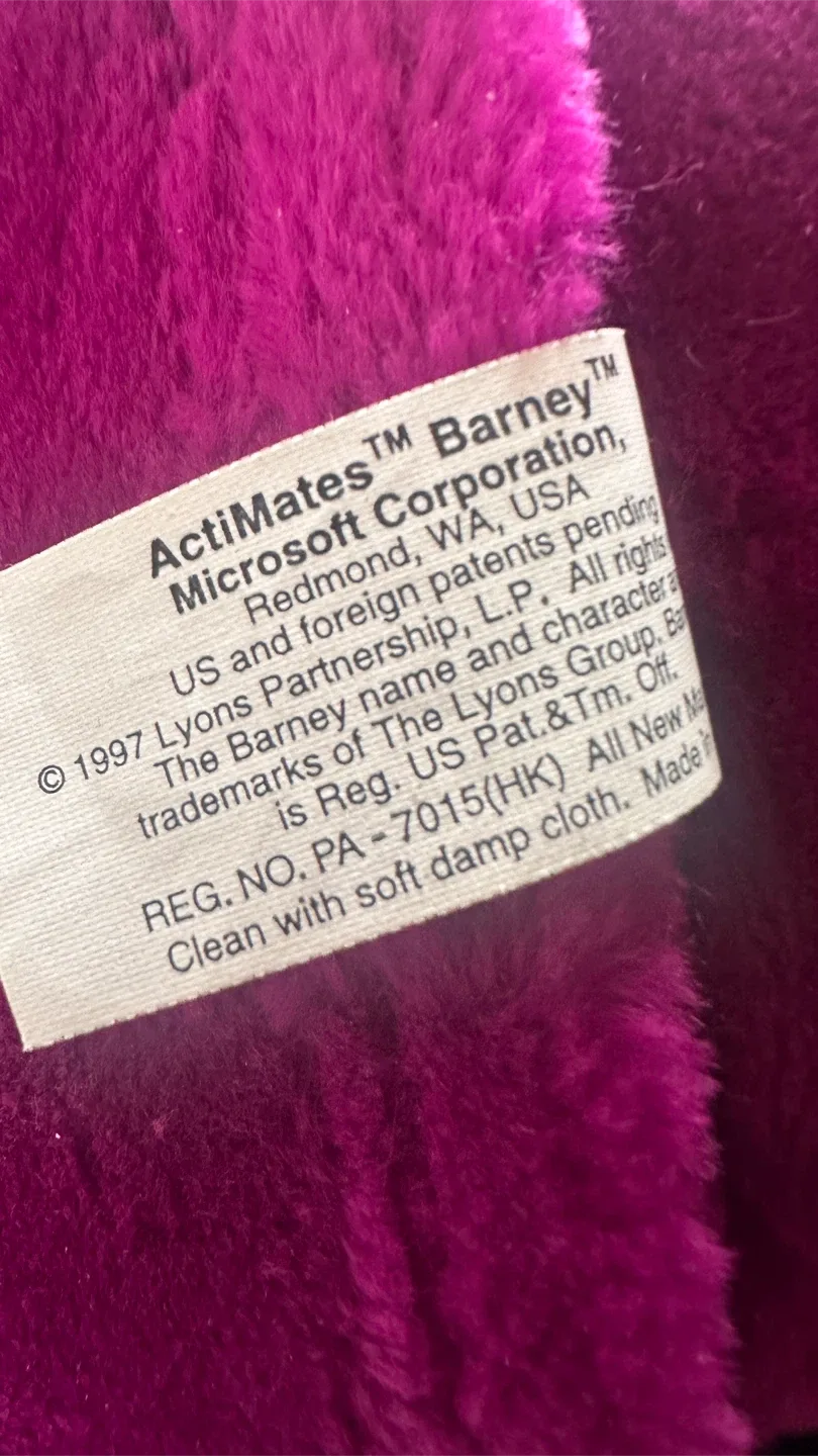 Barney ActiMates Plush Toy image indicator(3)